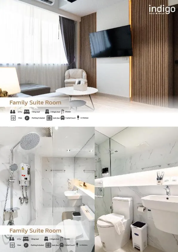 Bathroom in indigo Hotel Hatyai