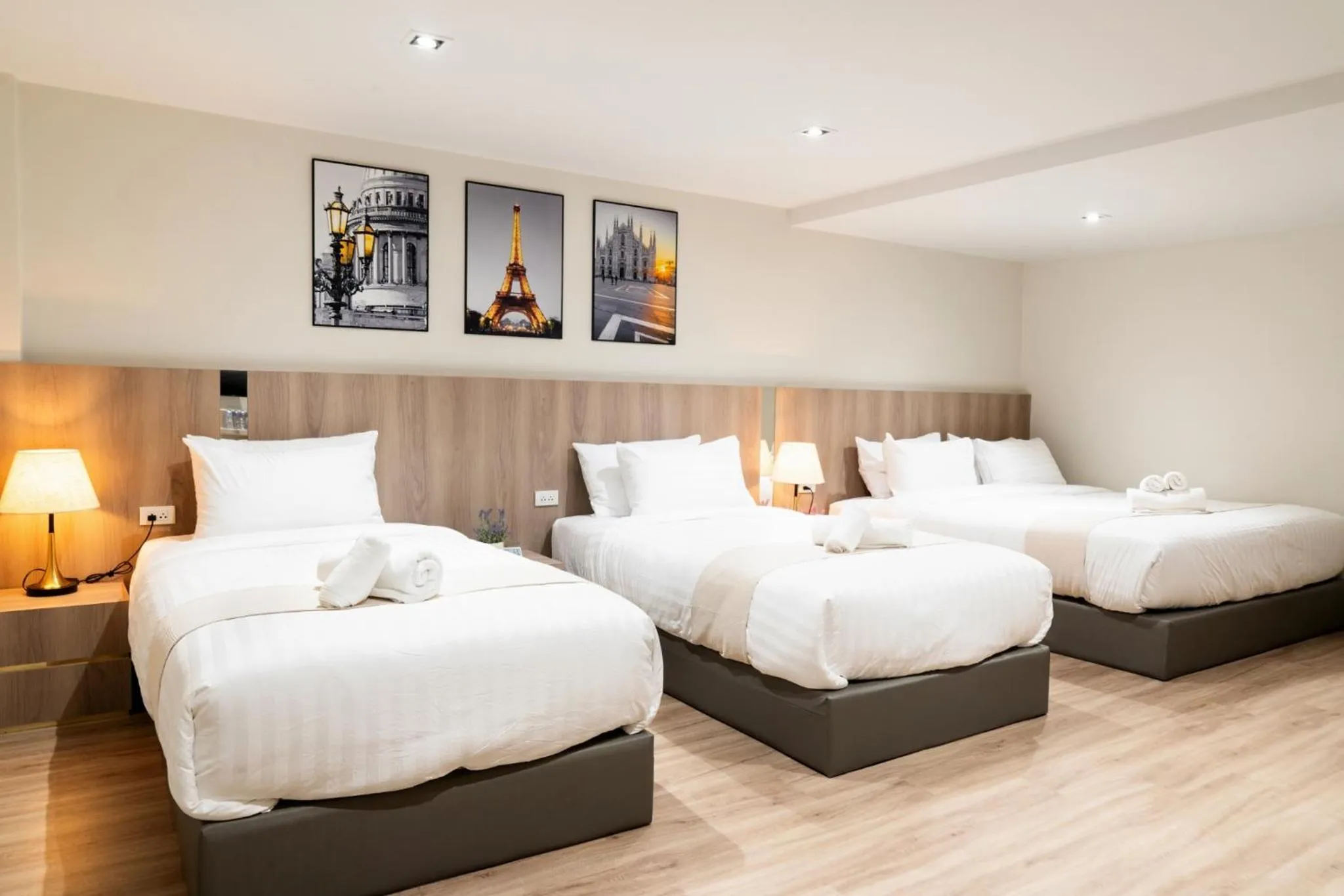 Bed in indigo Hotel Hatyai