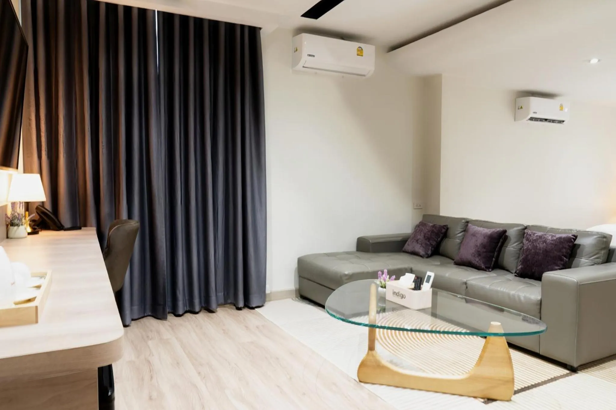 Bed in indigo Hotel Hatyai