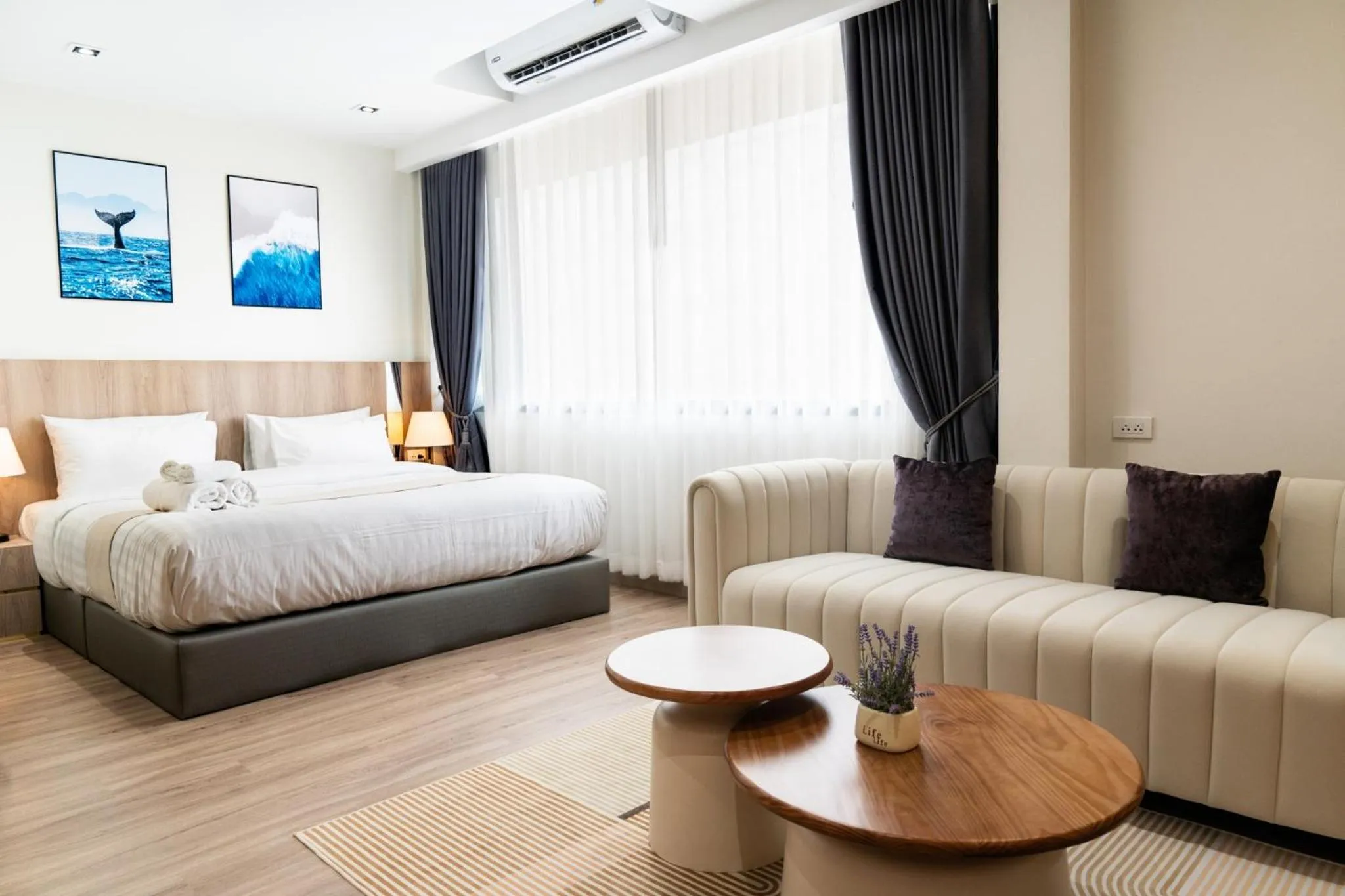 Bed in indigo Hotel Hatyai