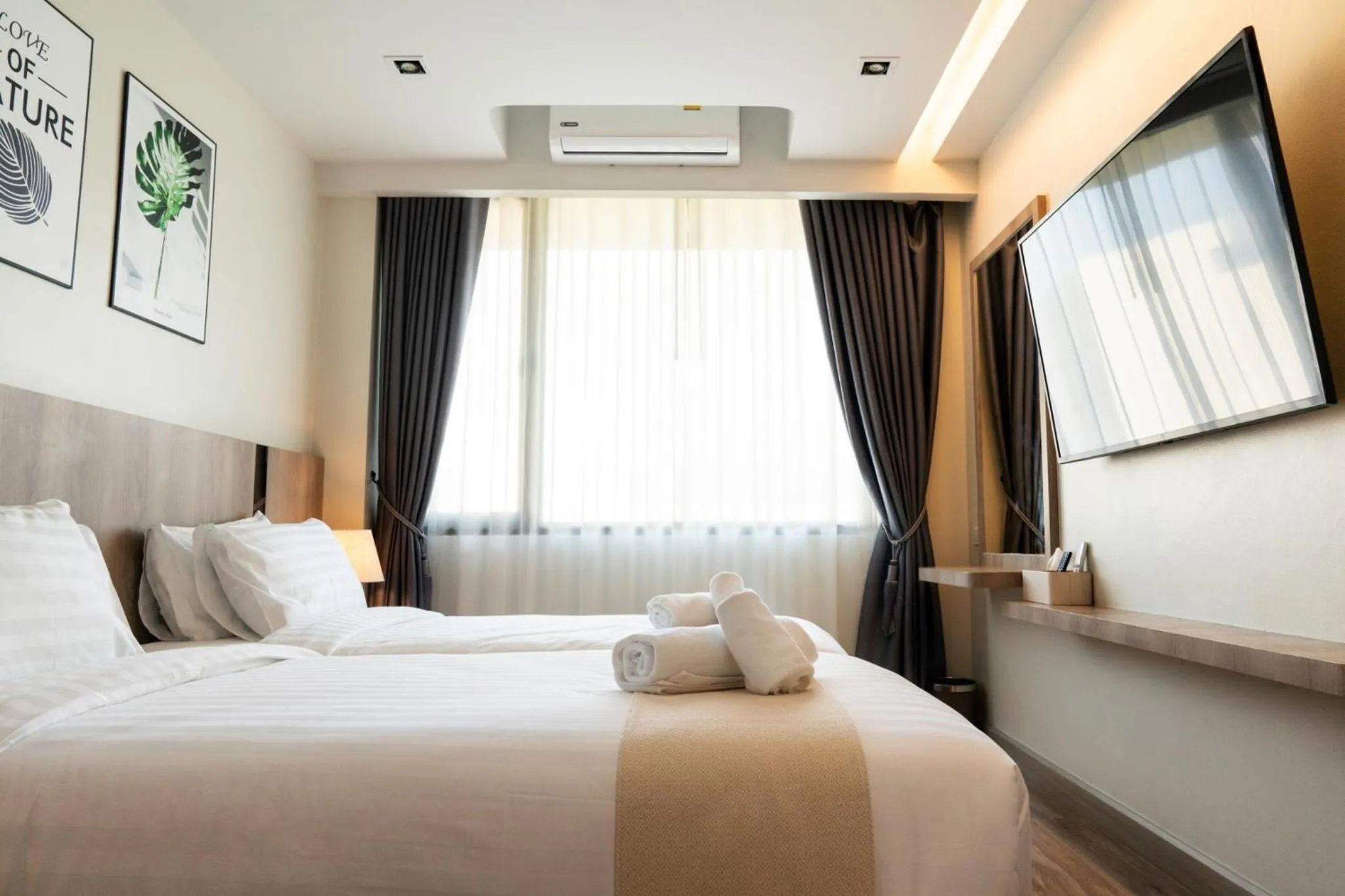 Bedroom, Bed in indigo Hotel Hatyai