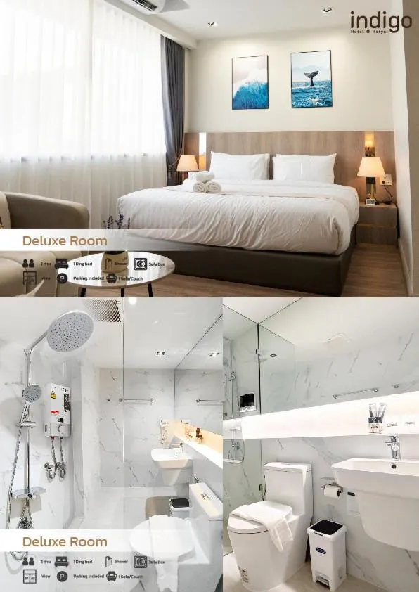 Bed in indigo Hotel Hatyai