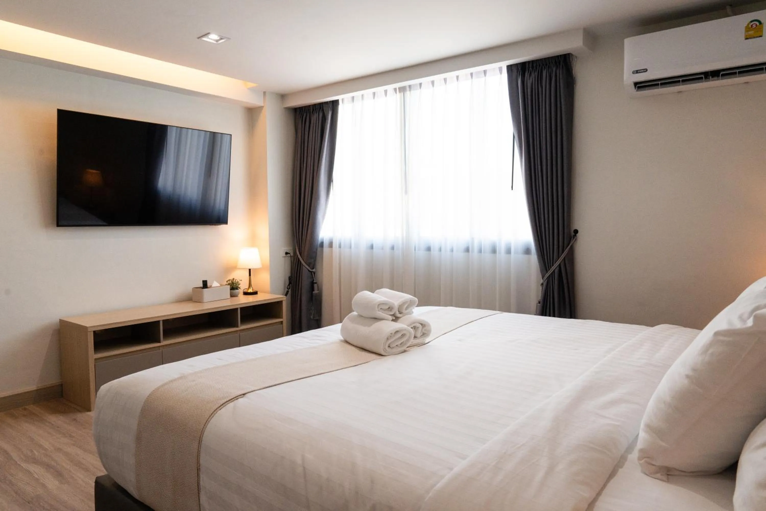 Bed in indigo Hotel Hatyai