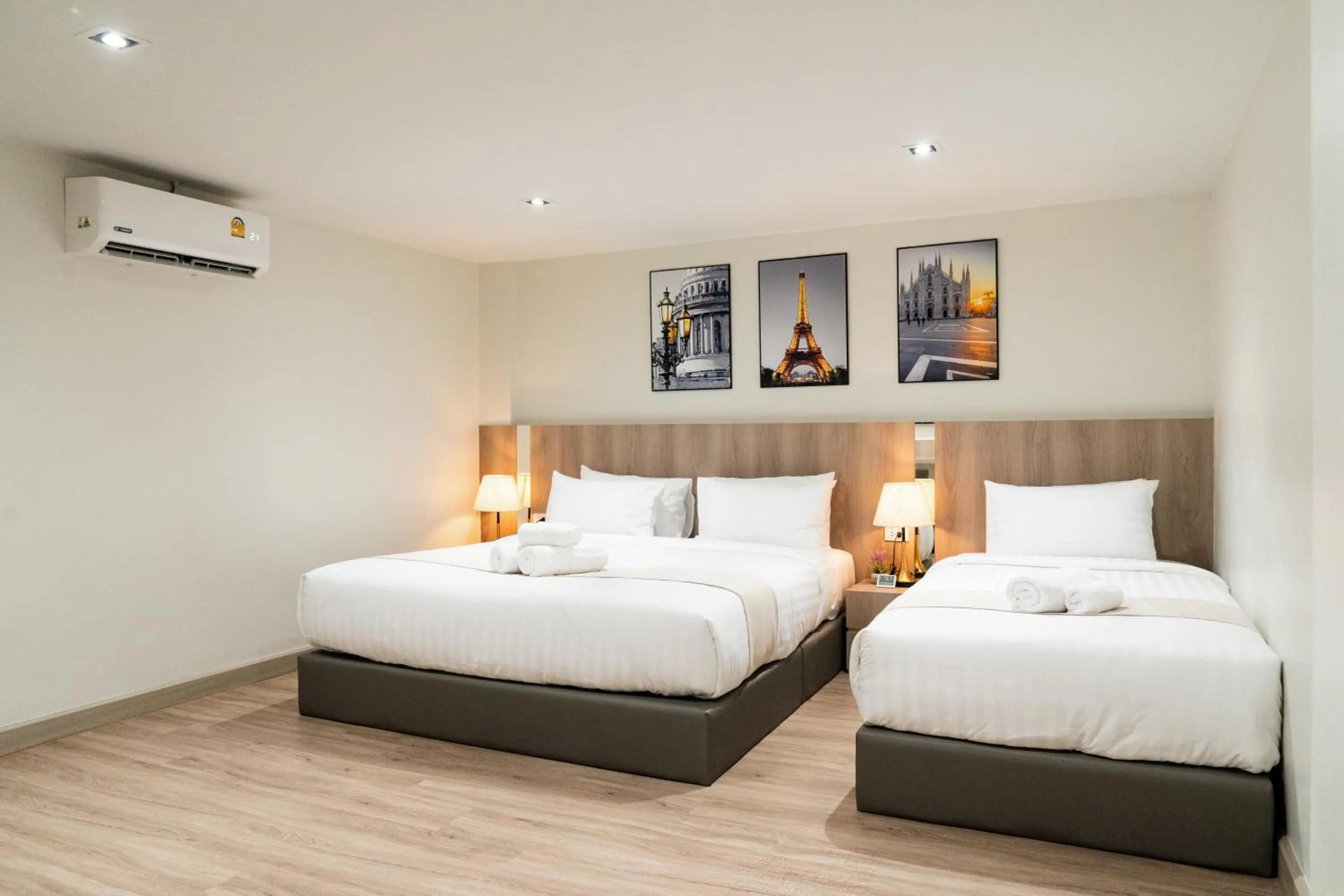 Bed in indigo Hotel Hatyai