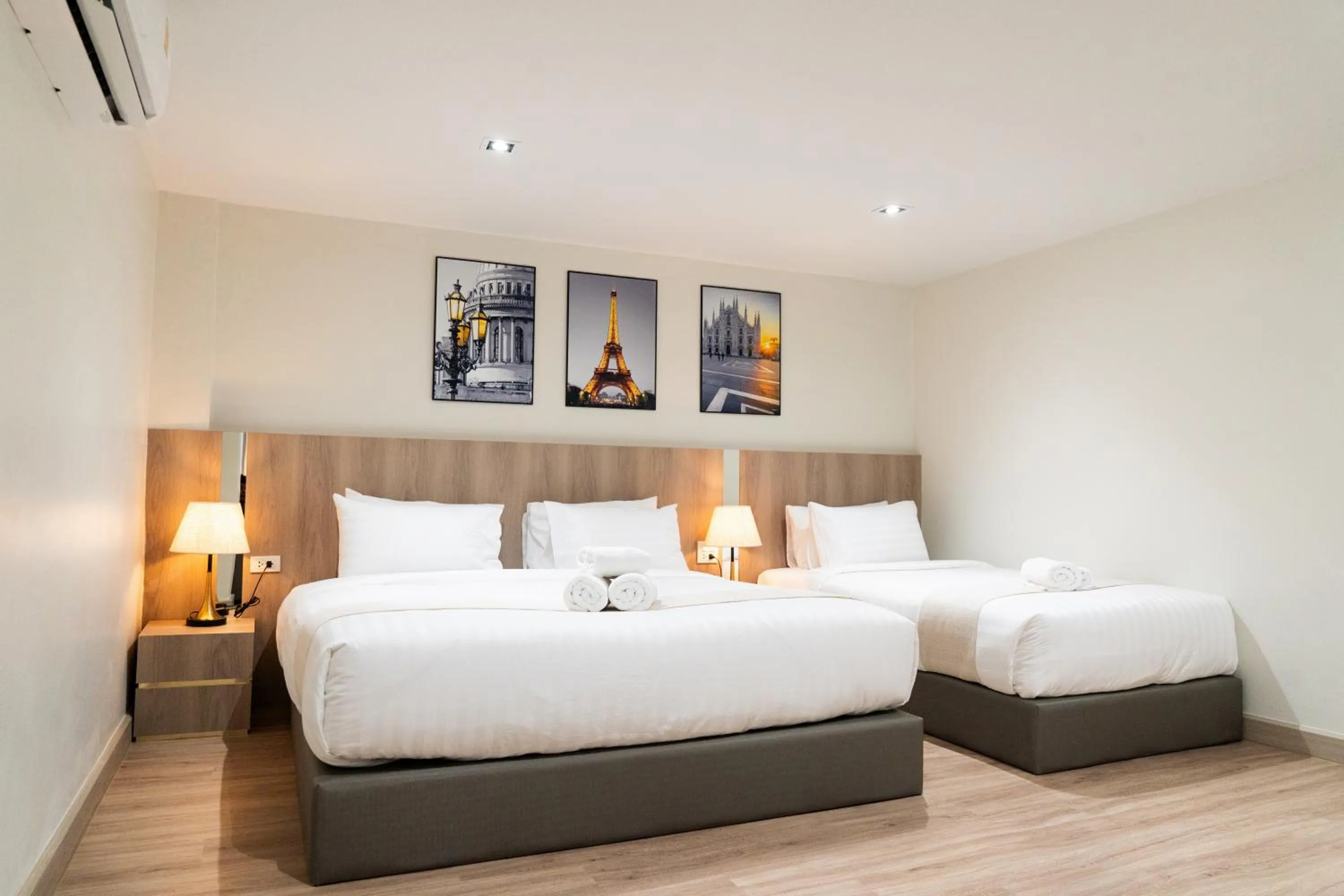 Bed in indigo Hotel Hatyai