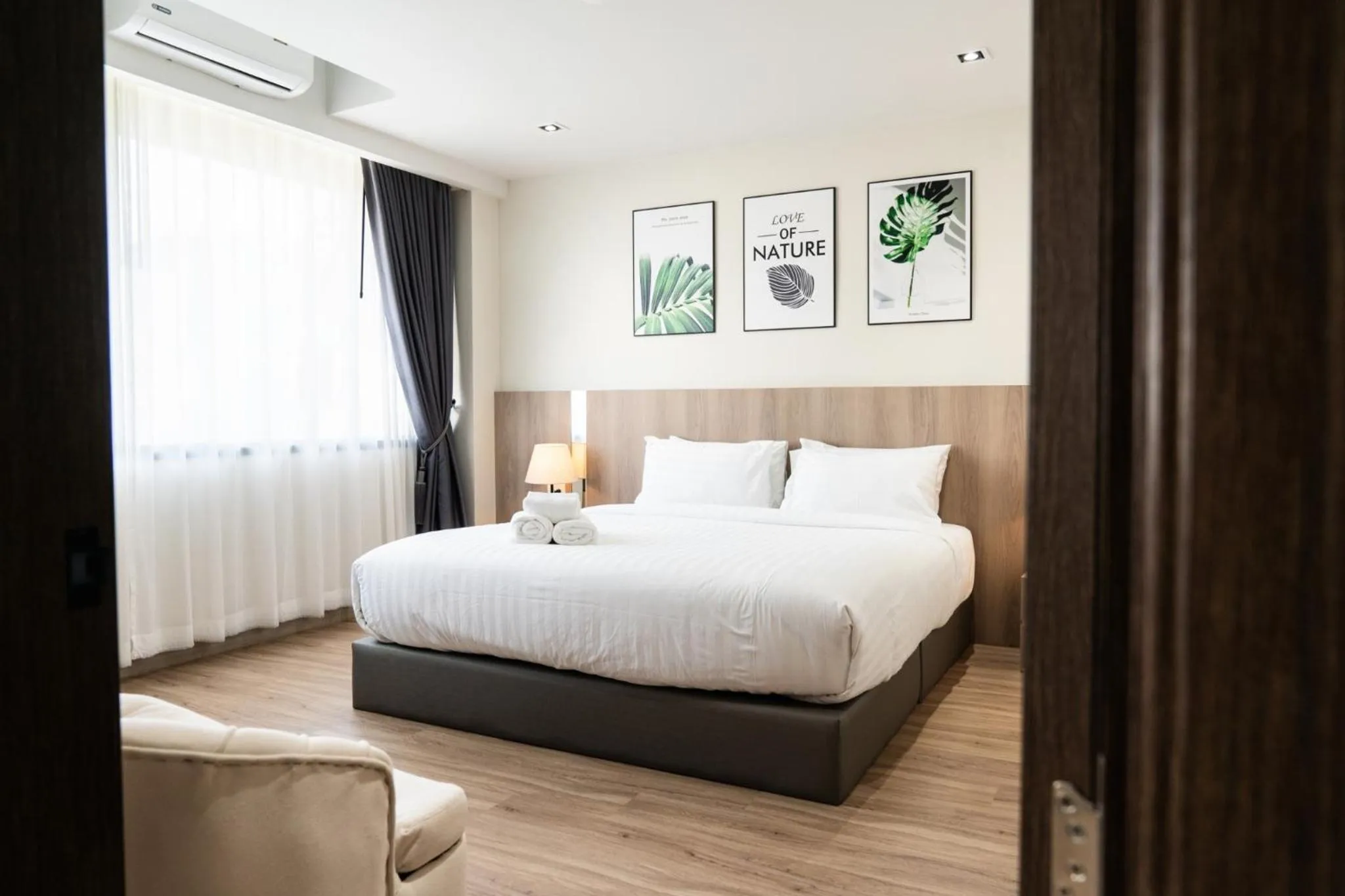 Bed in indigo Hotel Hatyai