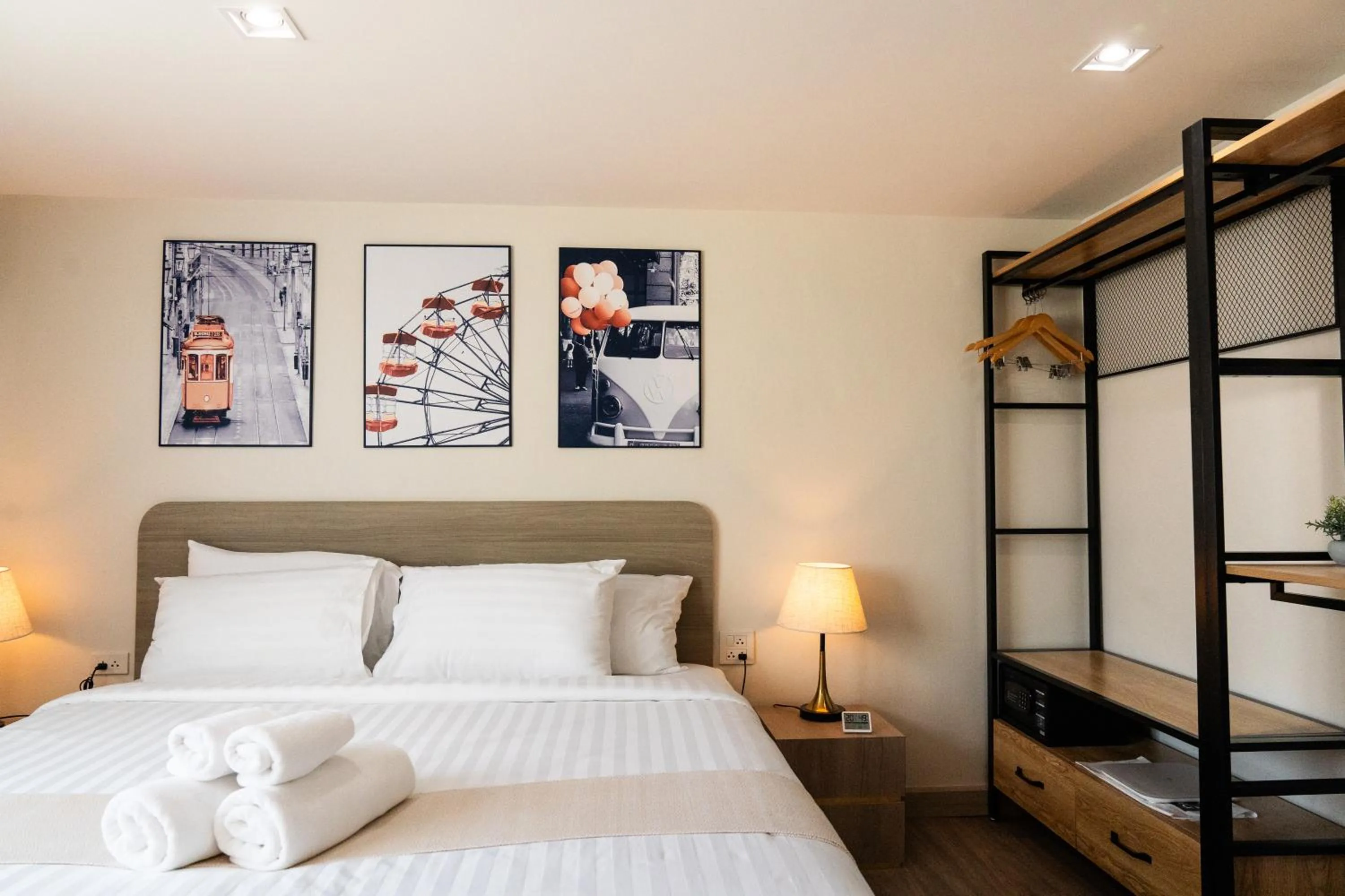 Bed in indigo Hotel Hatyai