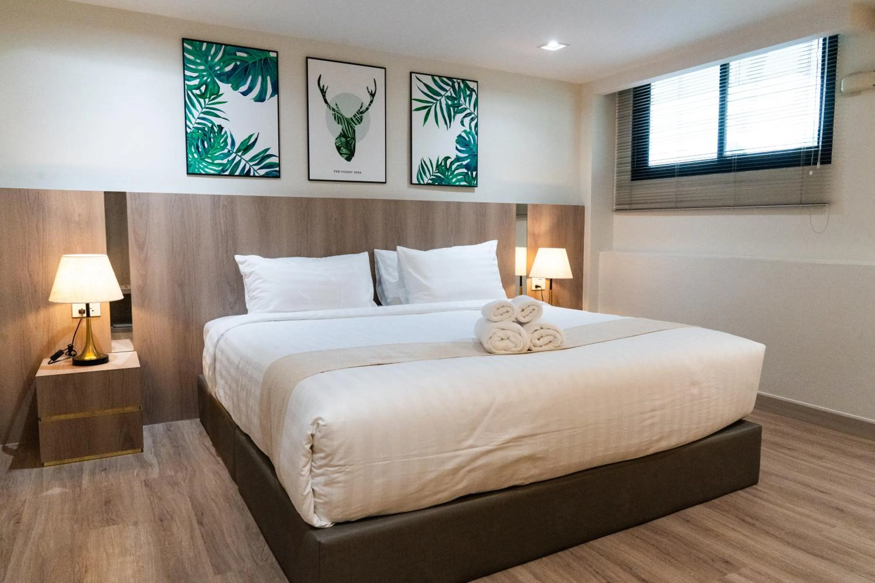 Bed in indigo Hotel Hatyai