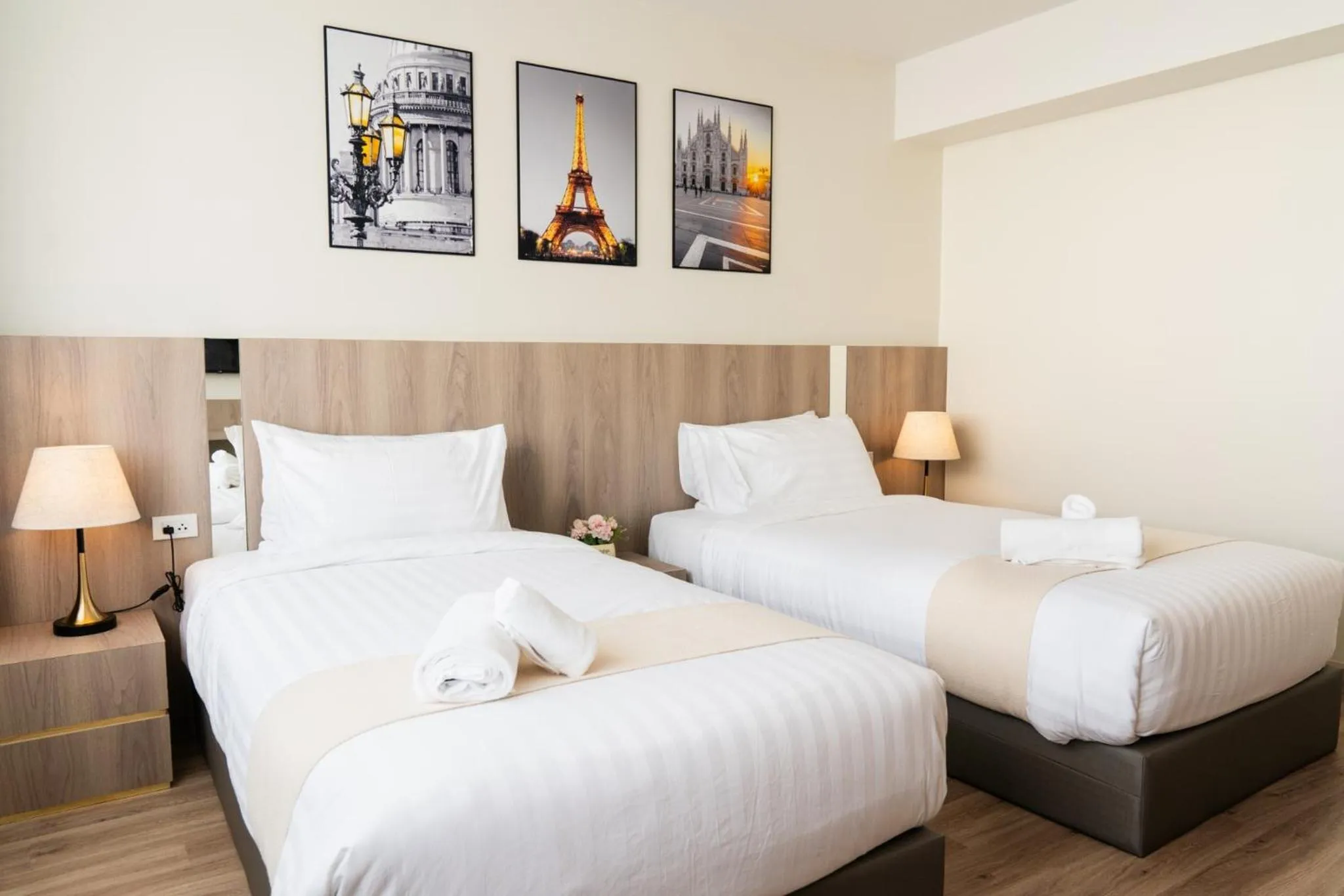 Bed in indigo Hotel Hatyai