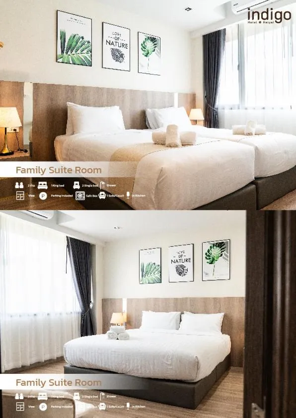 Bedroom, Bed in indigo Hotel Hatyai