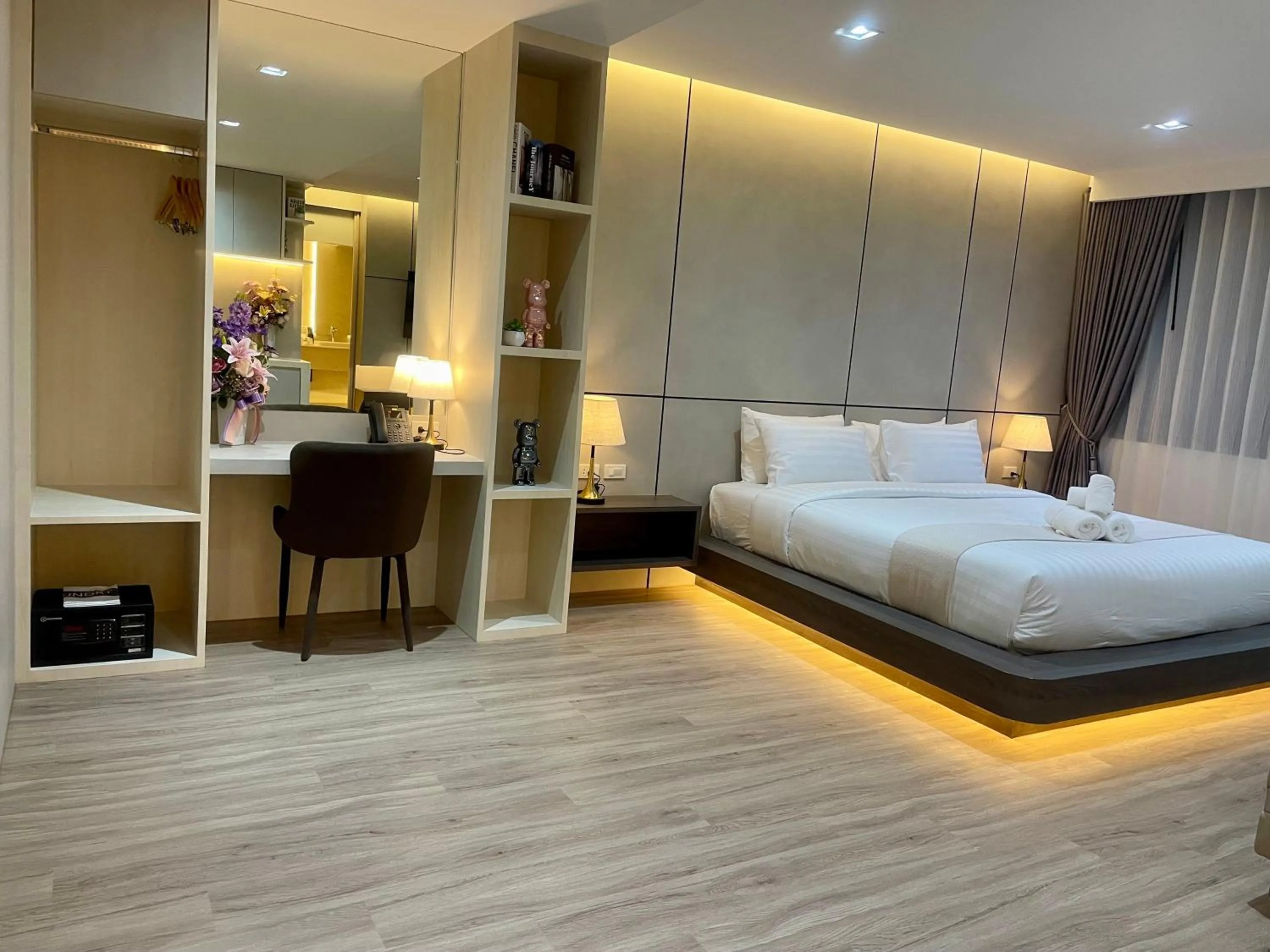 Bed in indigo Hotel Hatyai