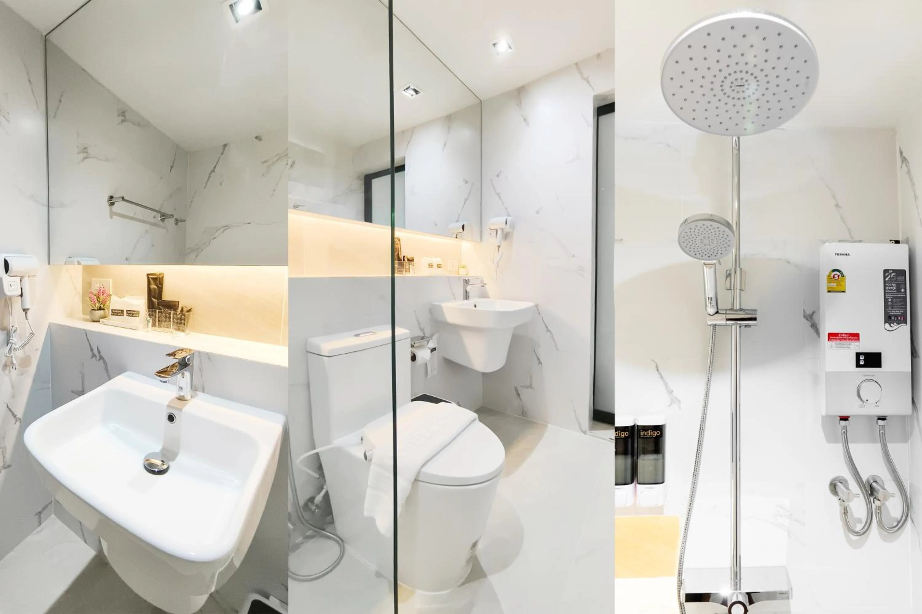 Shower in indigo Hotel Hatyai