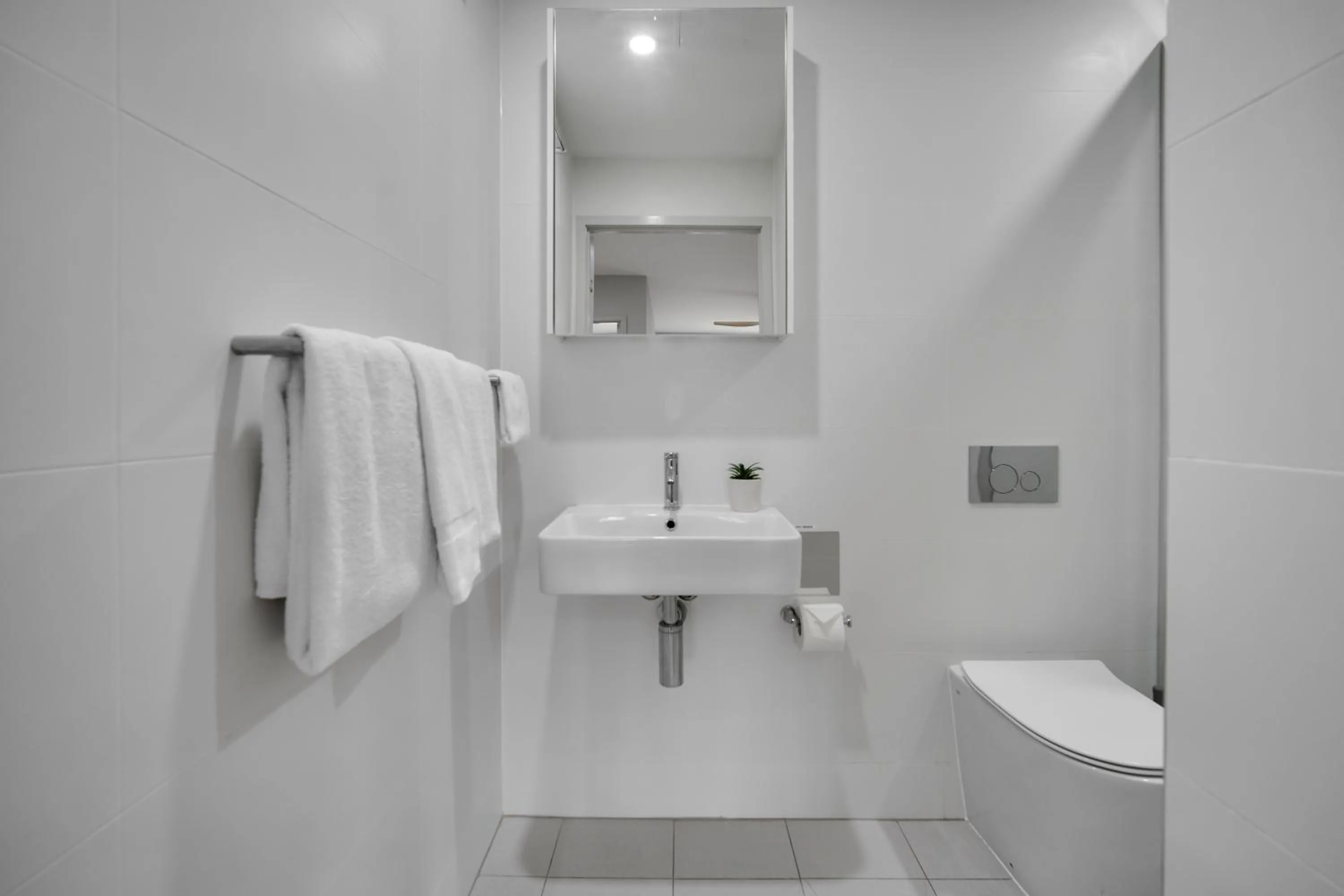 Bathroom in Belmoral Corporate Suites