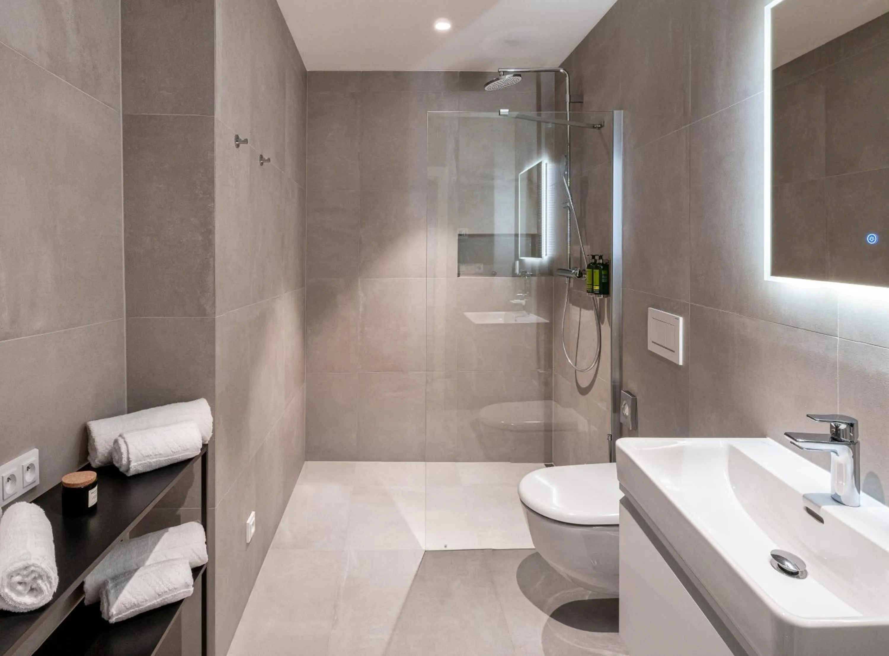 Bathroom in River Dance Suites by Adrez