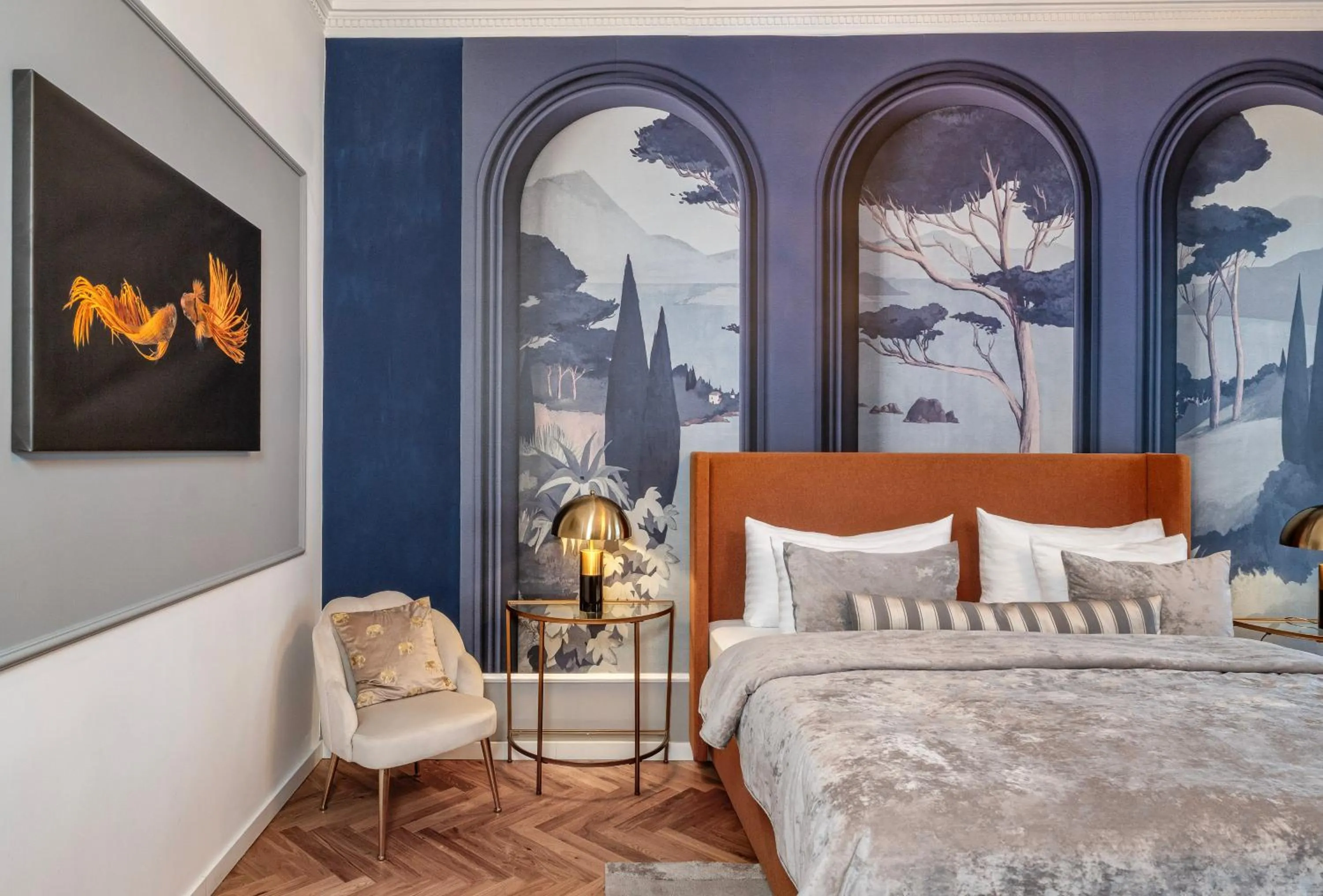 Bed in River Dance Suites by Adrez