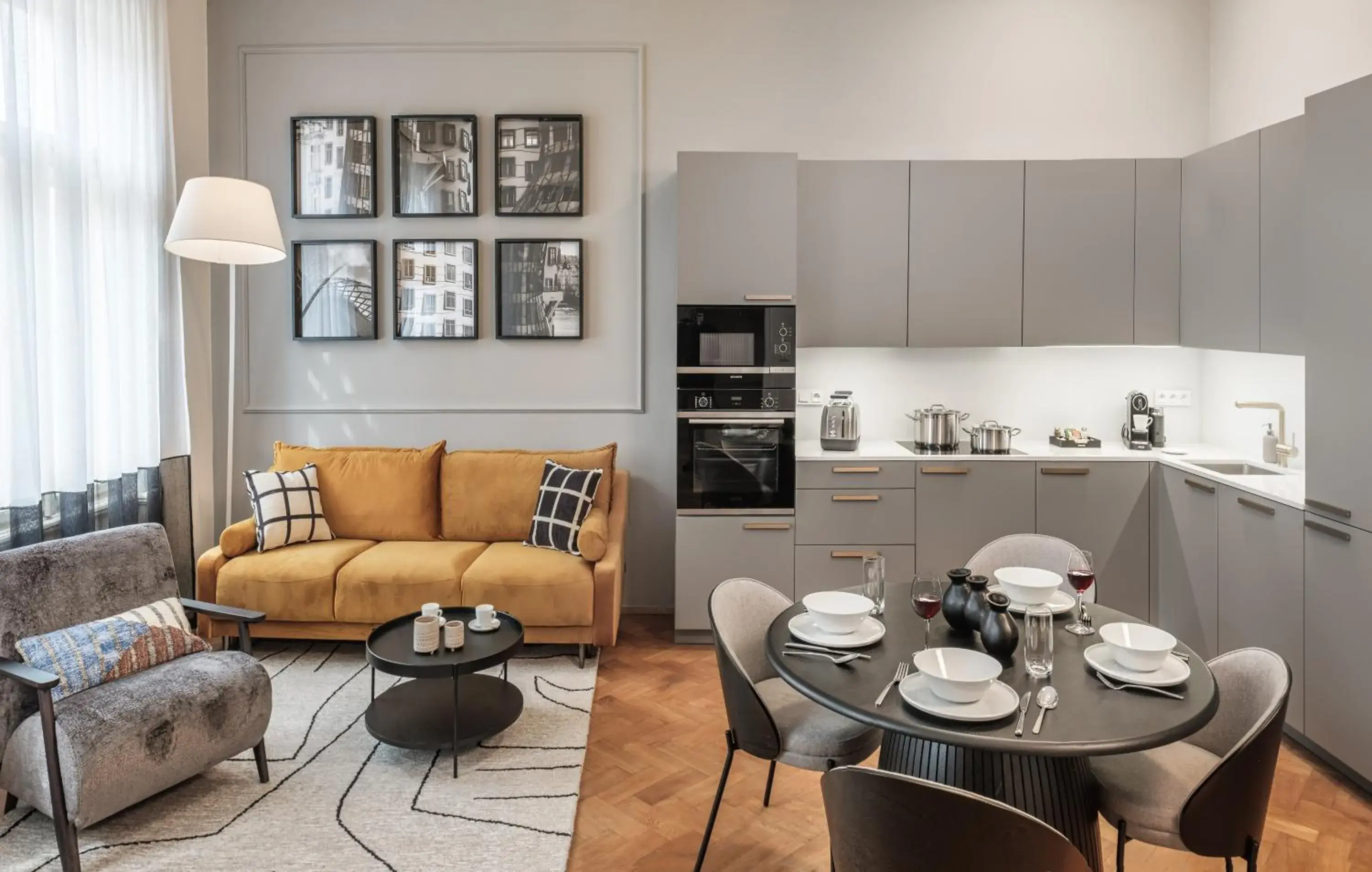 Two-Bedroom Apartment in River Dance Suites by Adrez Two-Bedroom Apartment in River Dance Suites by Adrez