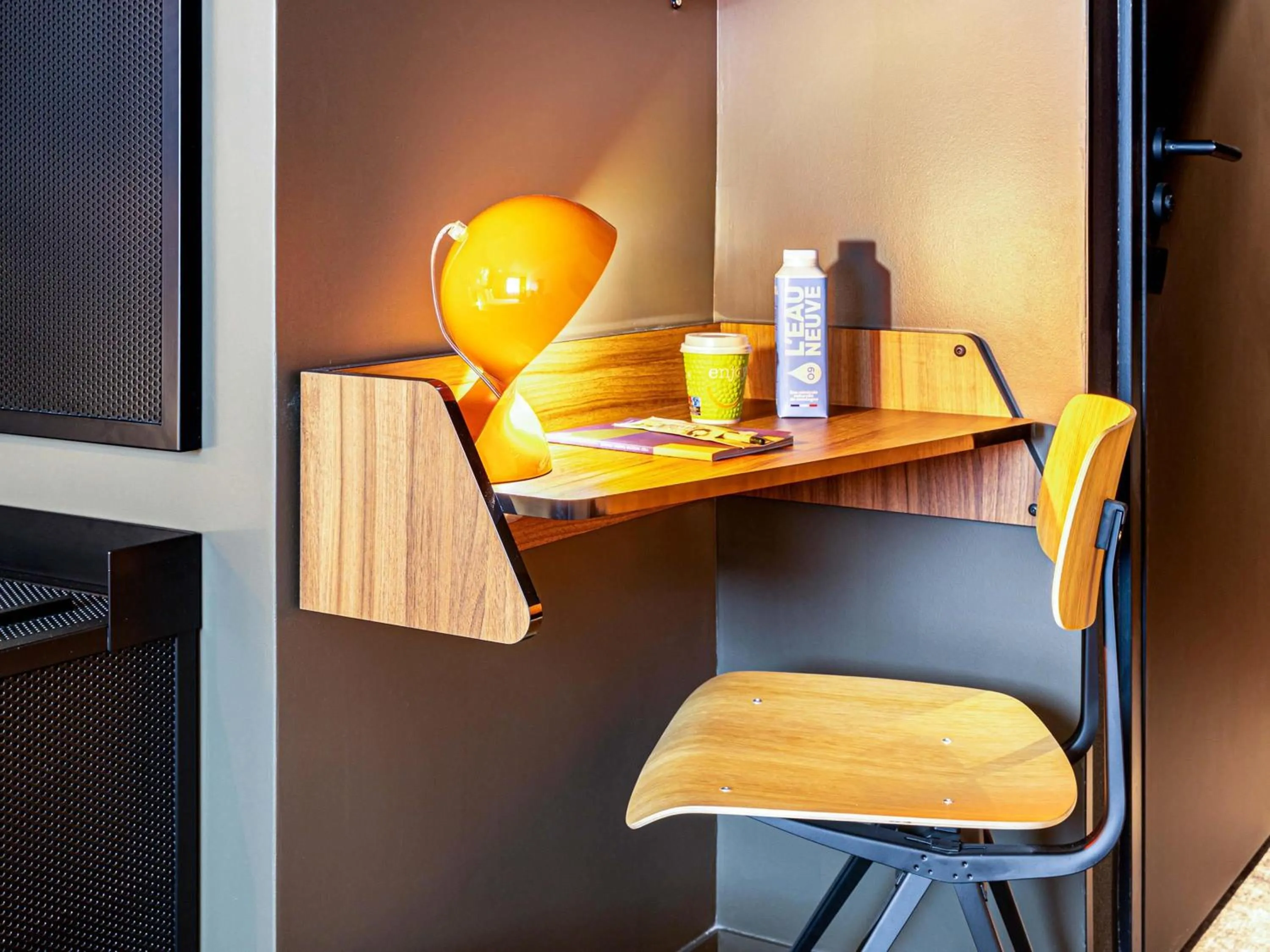 Bedroom in ibis Styles Paris Villejuif