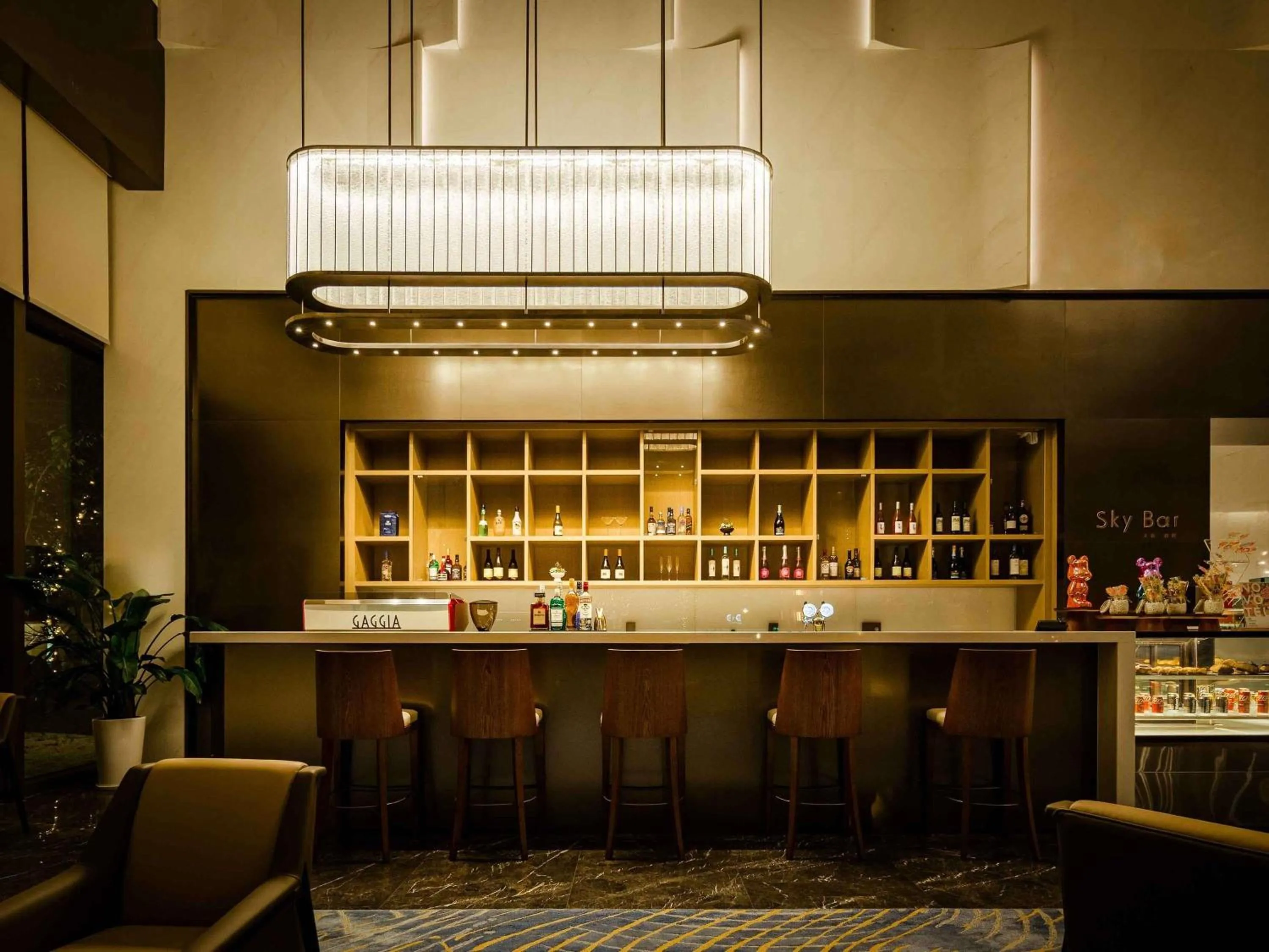 Lounge or bar in Novotel Nanjing Airport