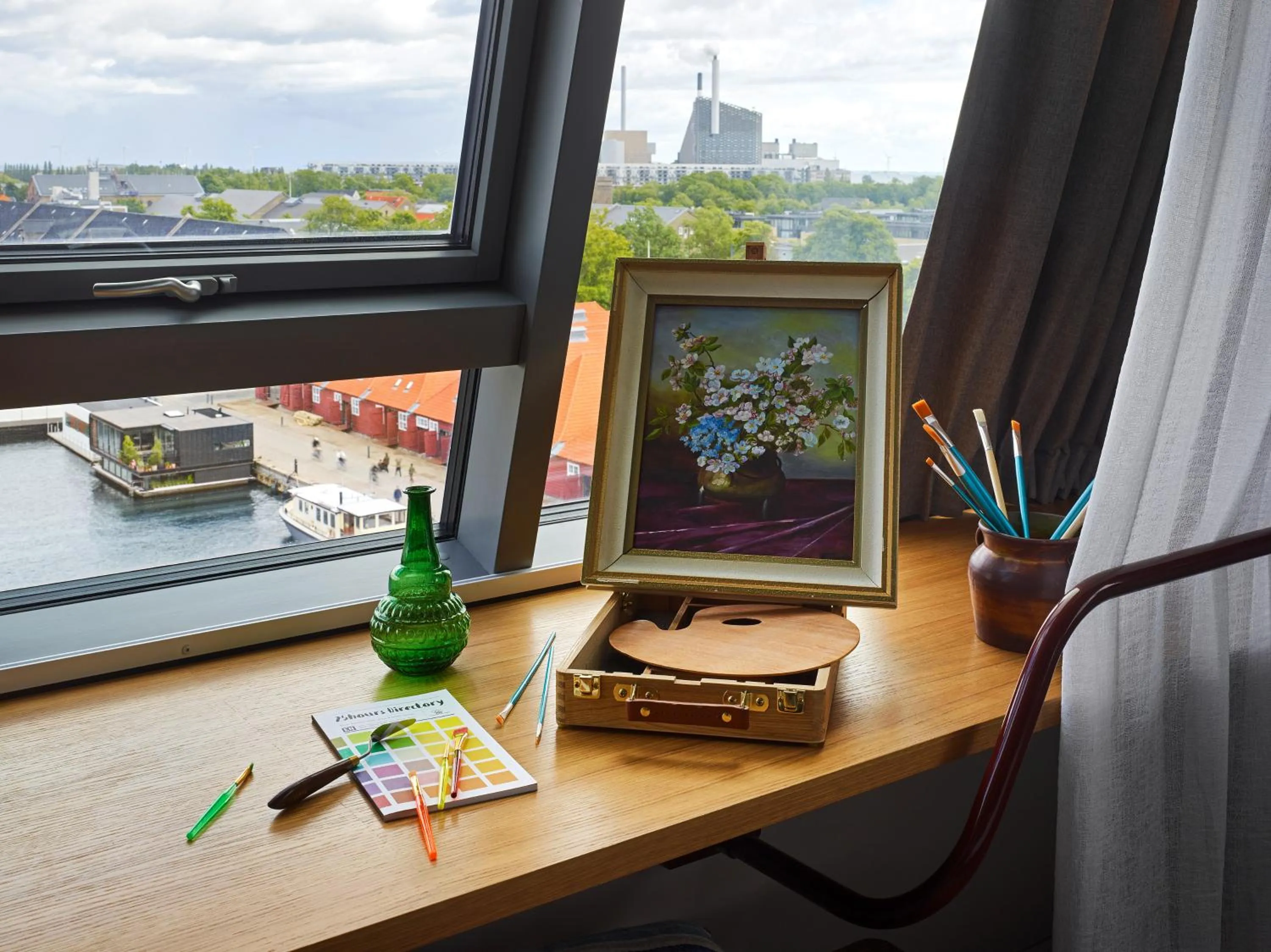 Decorative detail in 25hours Hotel Paper Island