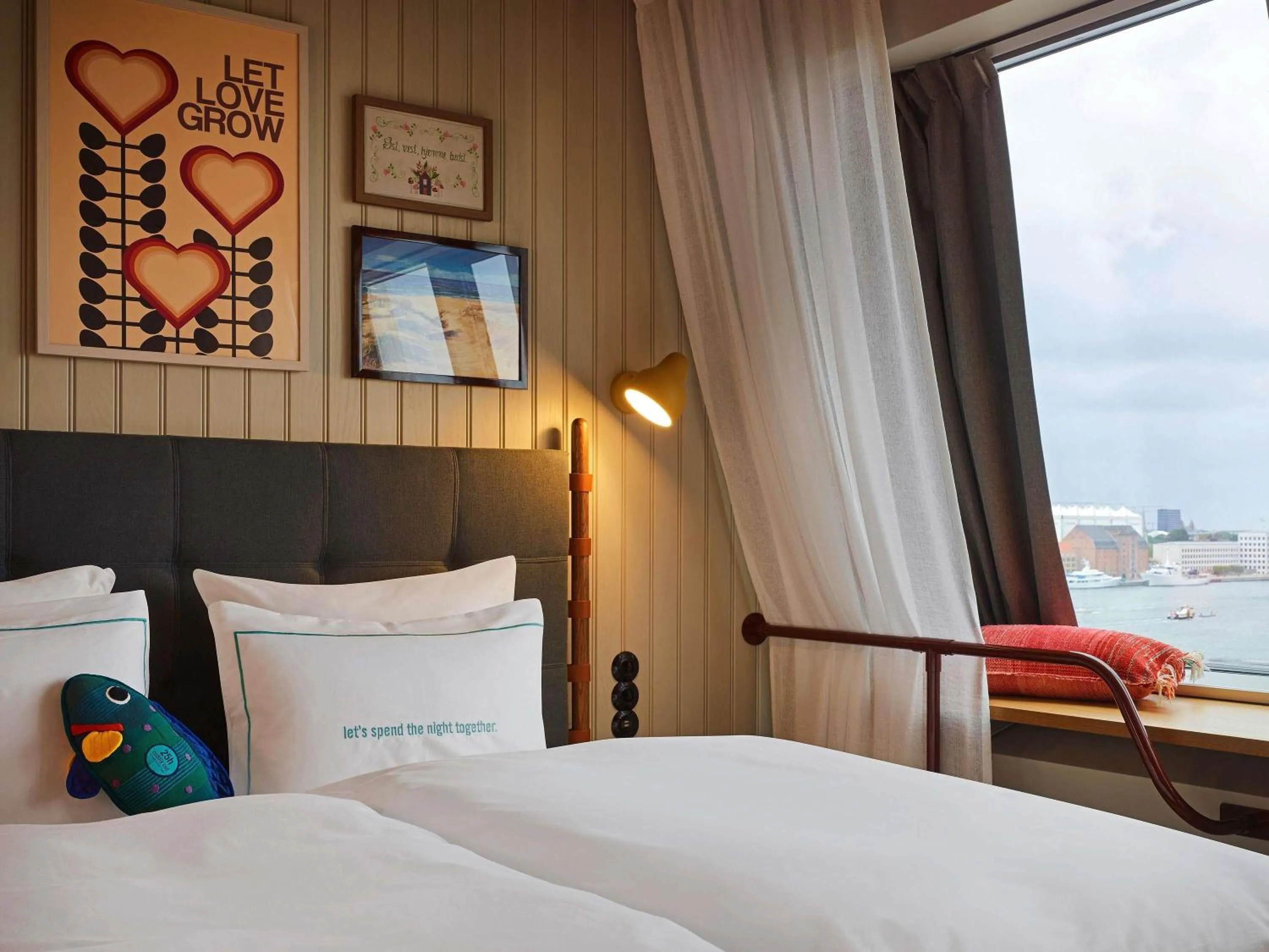 Bedroom, Bed in 25hours Hotel Paper Island