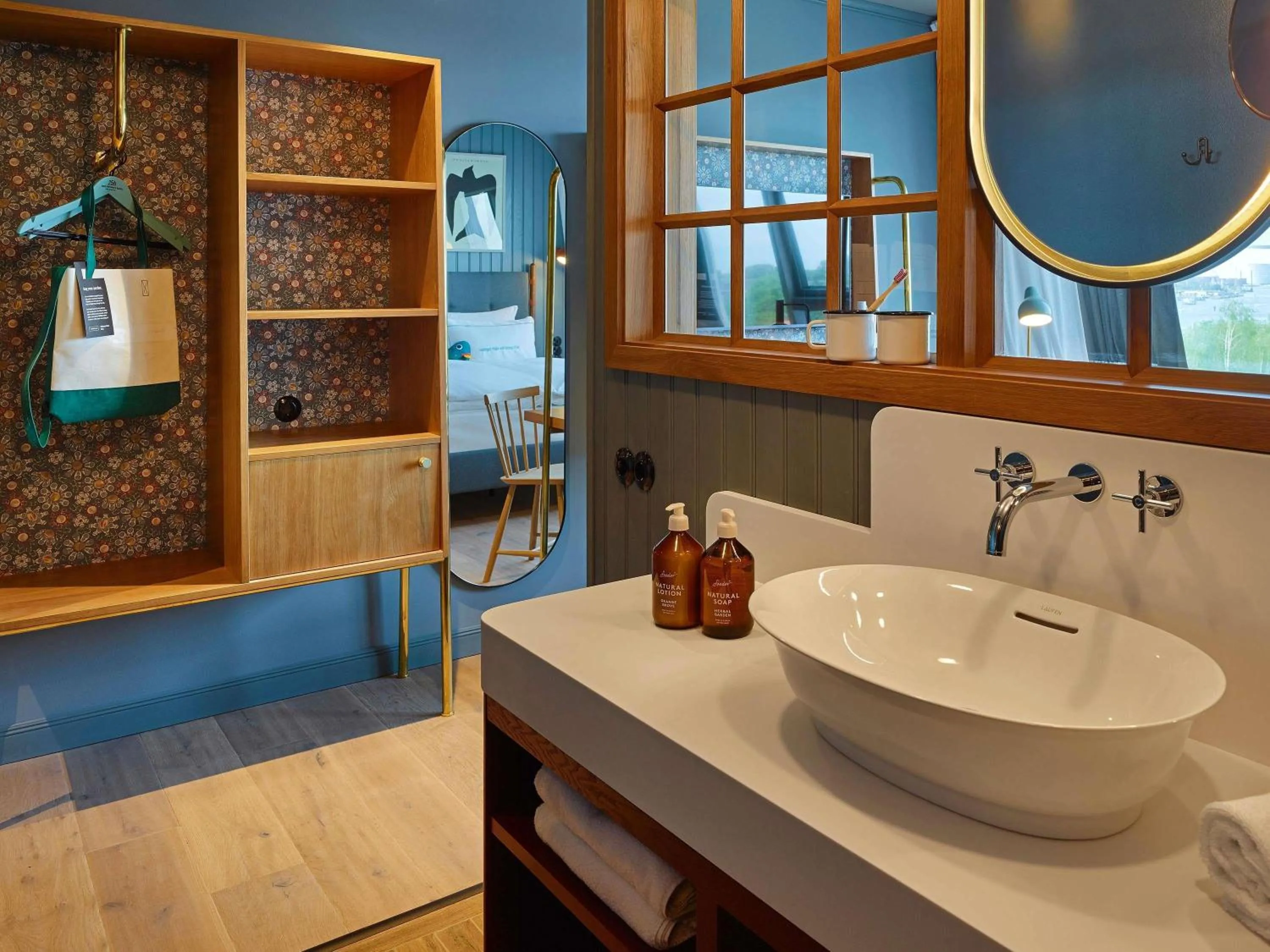 Bedroom in 25hours Hotel Paper Island