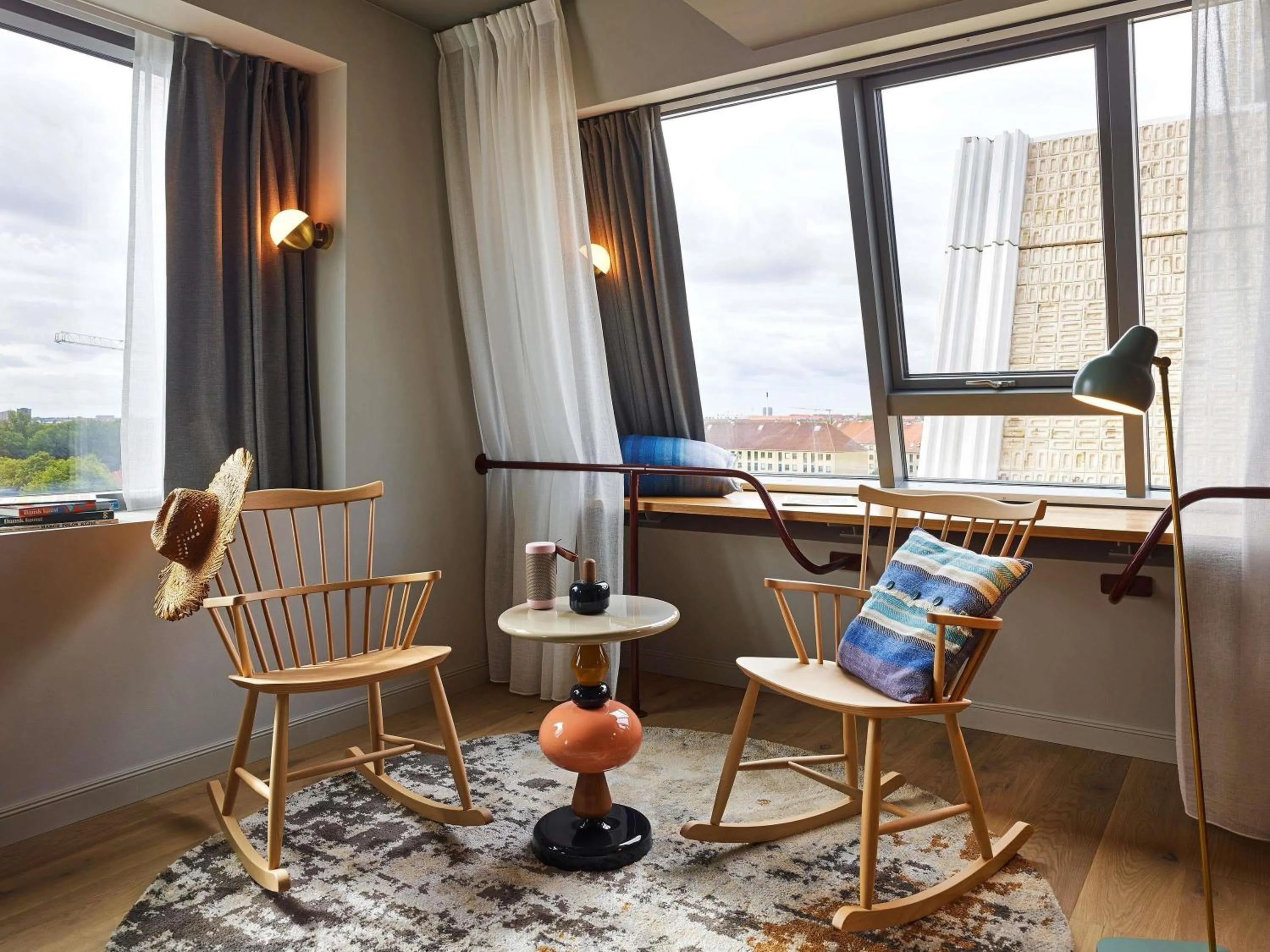 Photo of the whole room in 25hours Hotel Paper Island