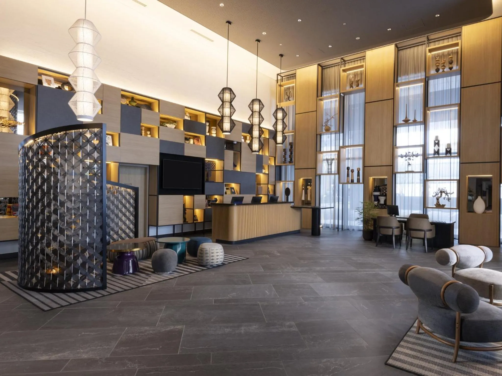 Communal lounge/ TV room in Novotel Nara