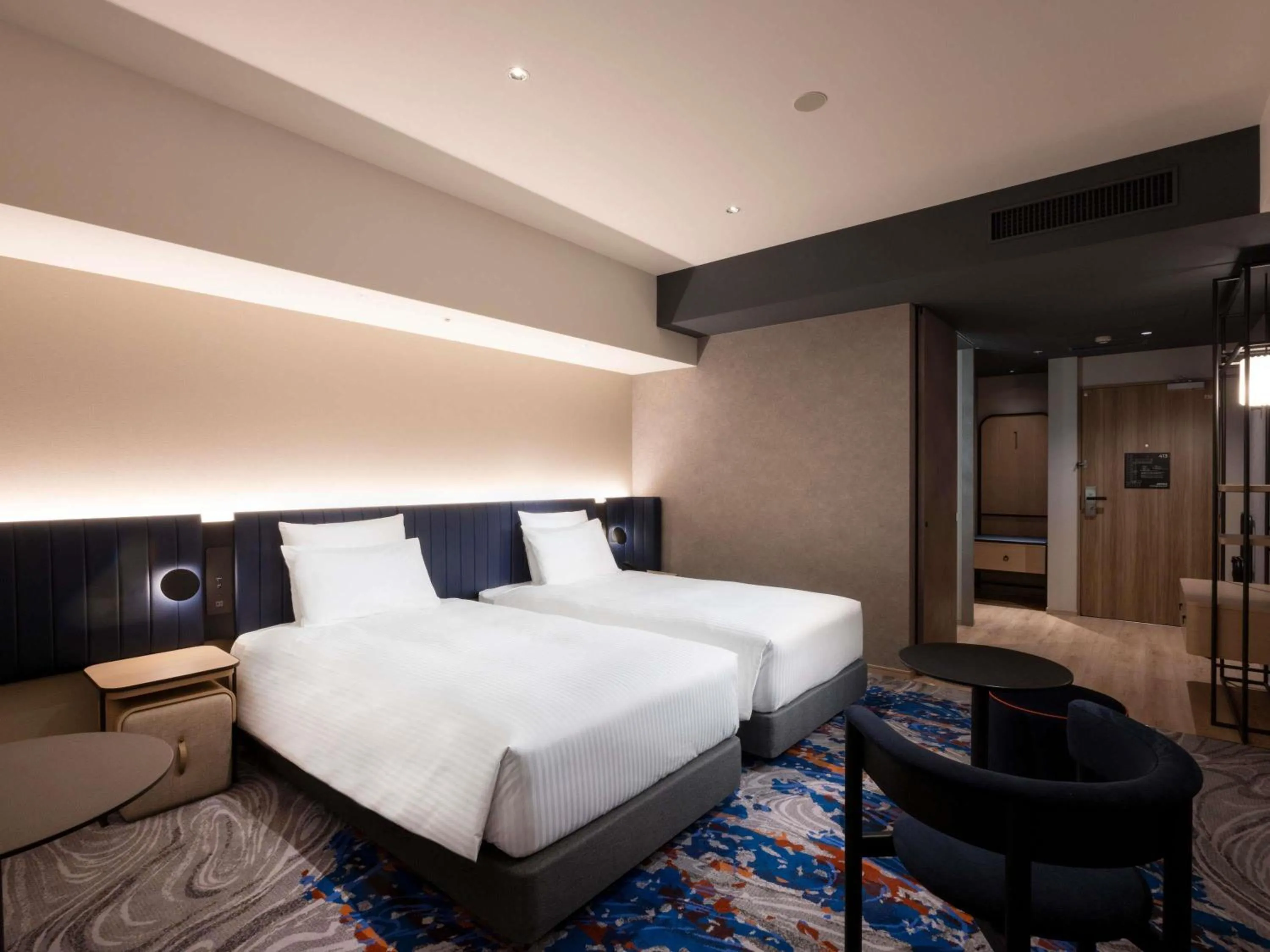 Bedroom, Bed in Novotel Nara