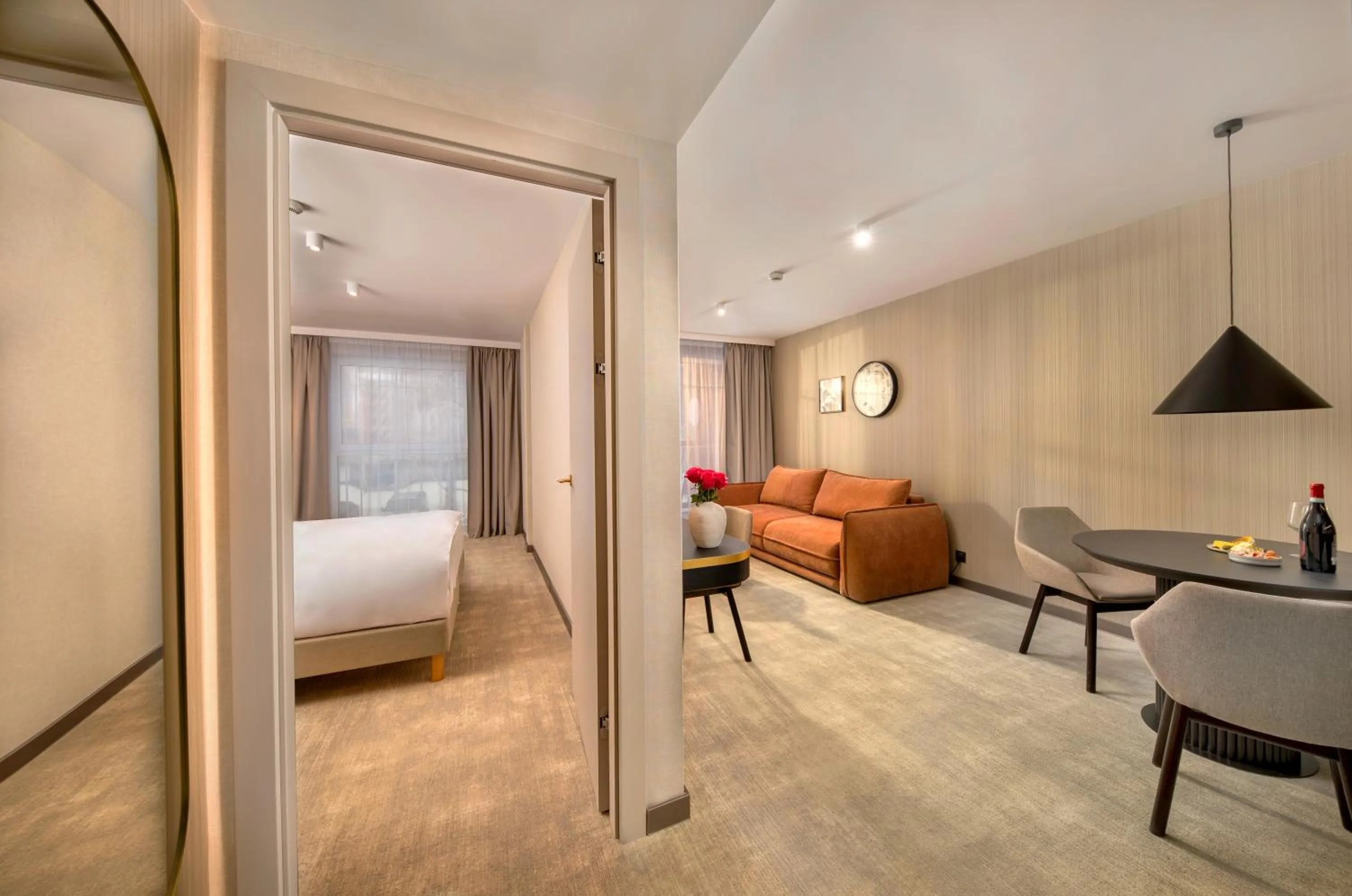 Bed in Mövenpick Resort & Spa Karpacz