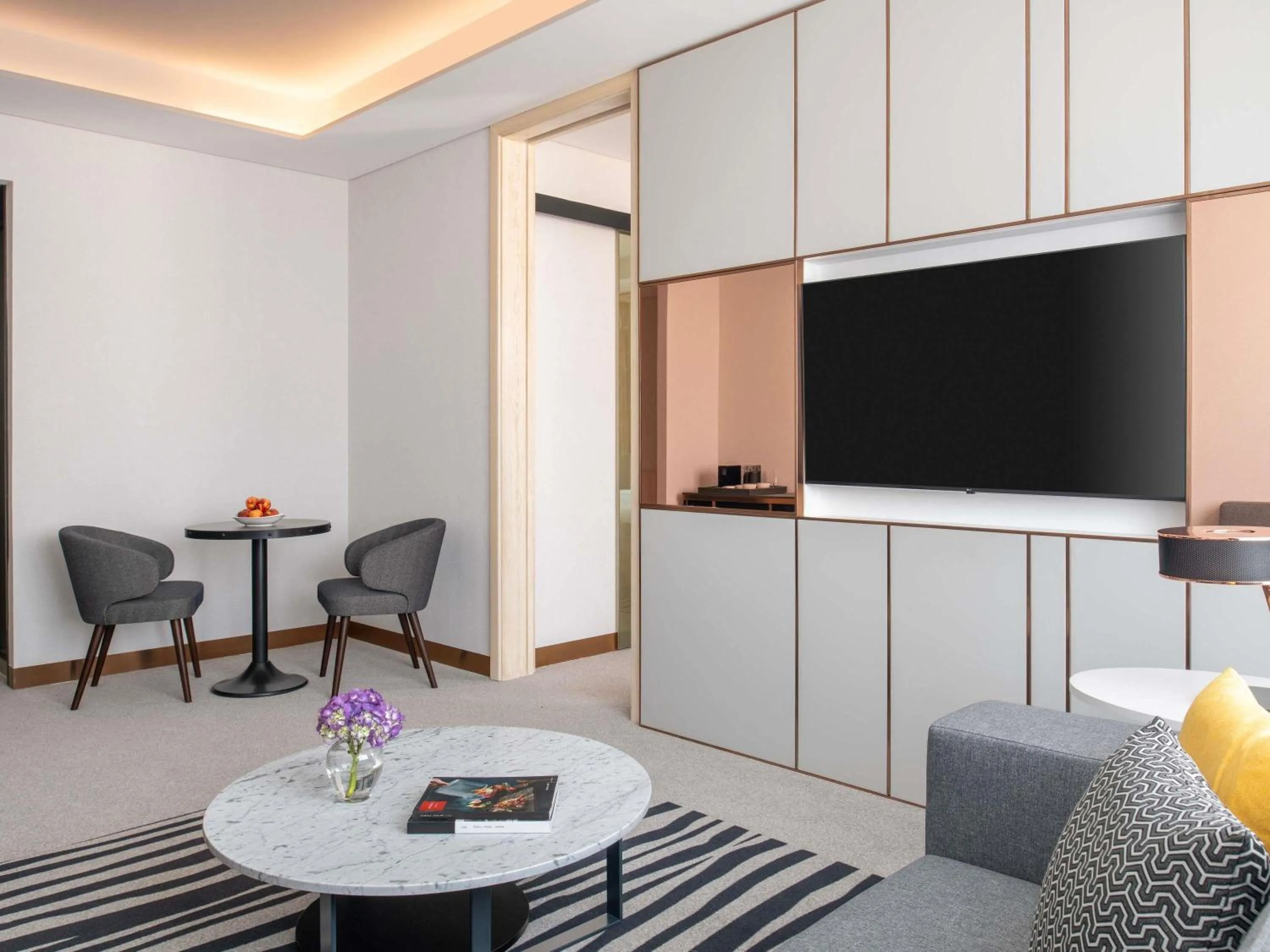 Bedroom in Novotel Riyadh Sahafa