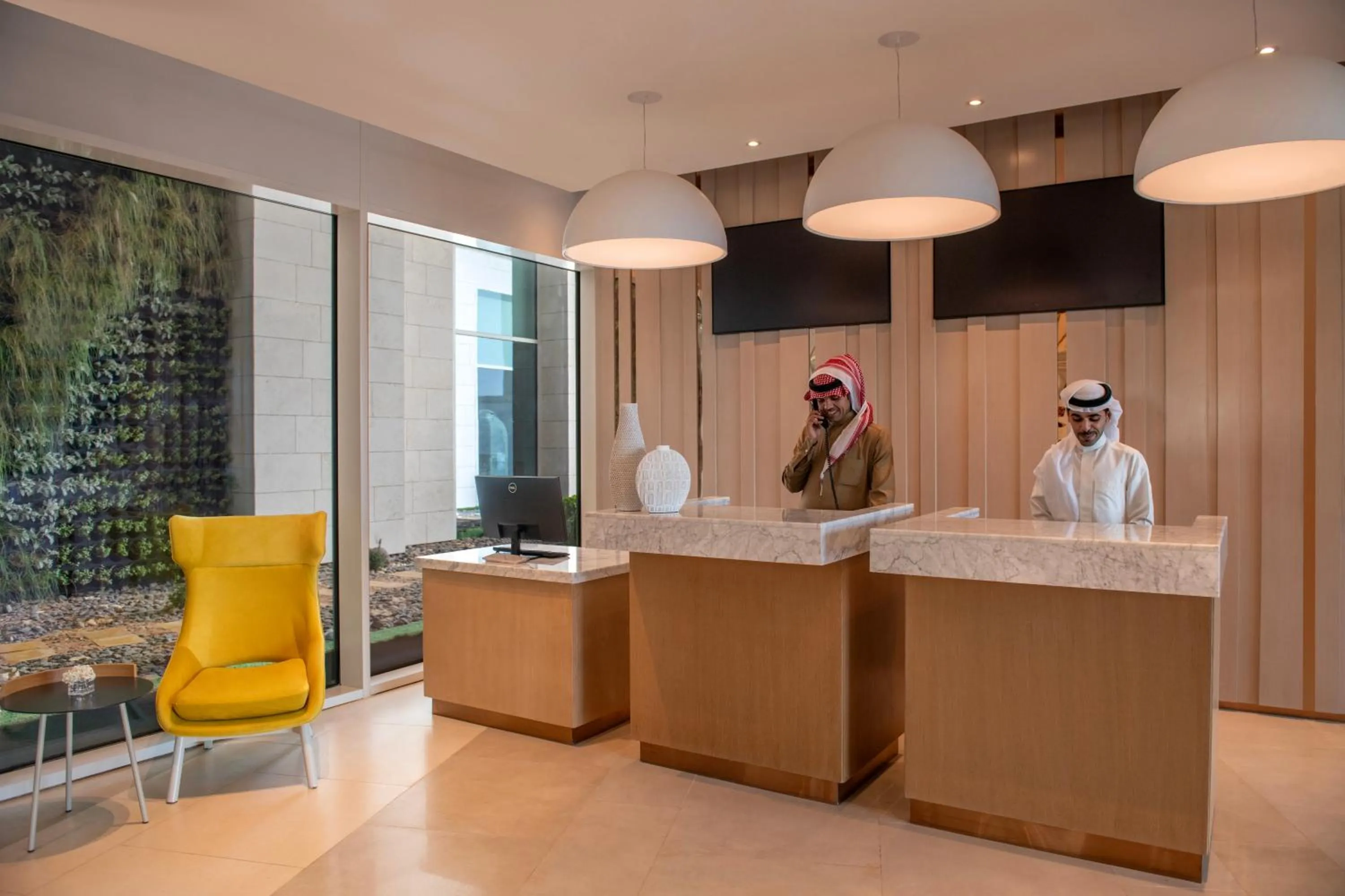 Lobby or reception in Novotel Riyadh Sahafa