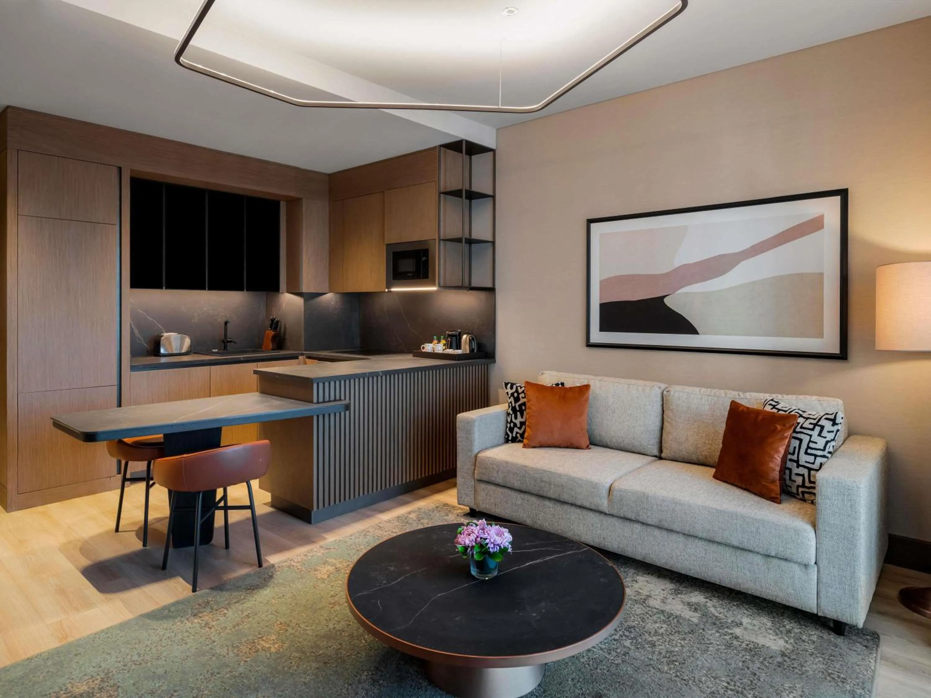 Bedroom in Mövenpick Living Istanbul Saklivadi