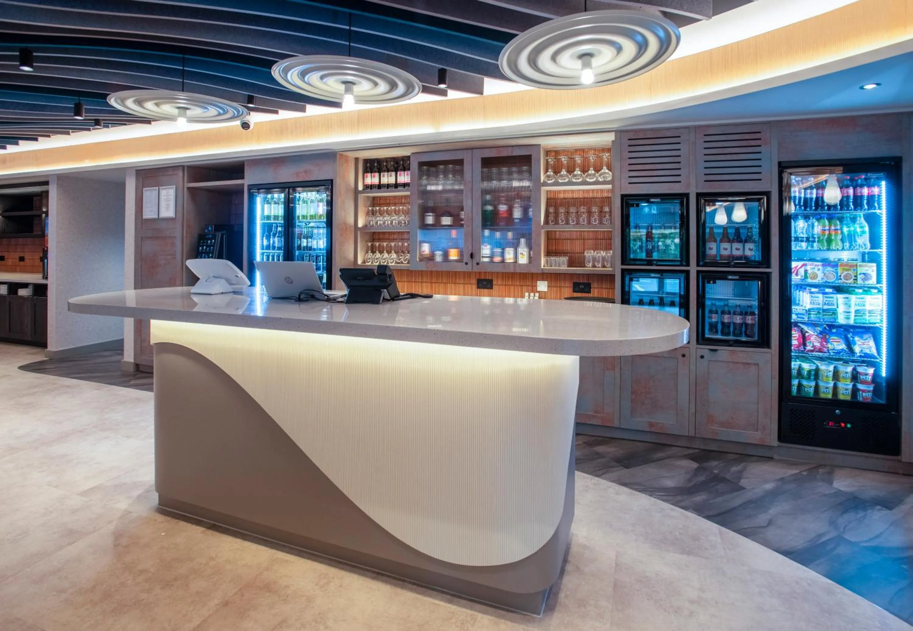 Lobby or reception in ibis Styles Burton On Trent