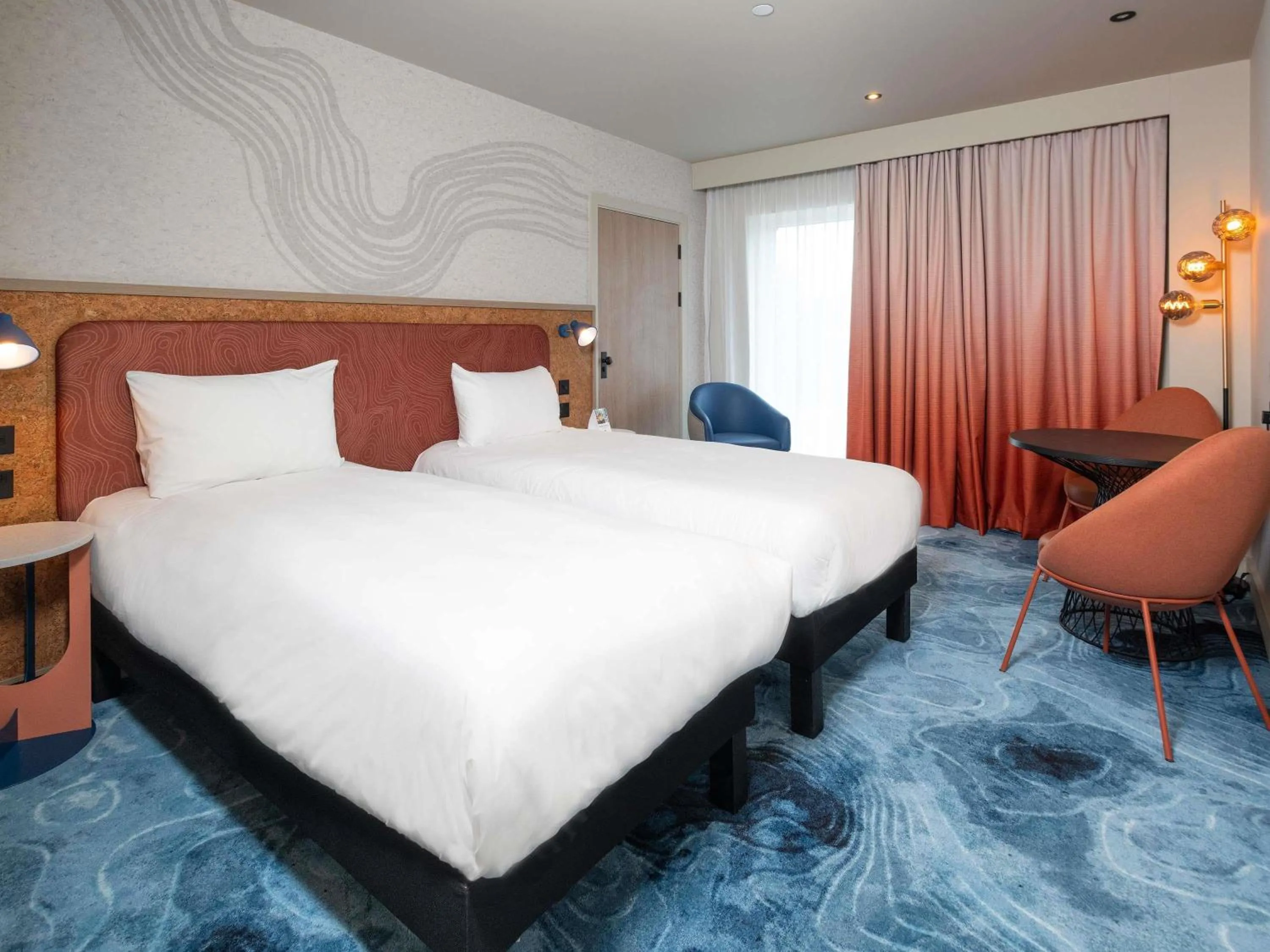 Bedroom, Bed in ibis Styles Burton On Trent