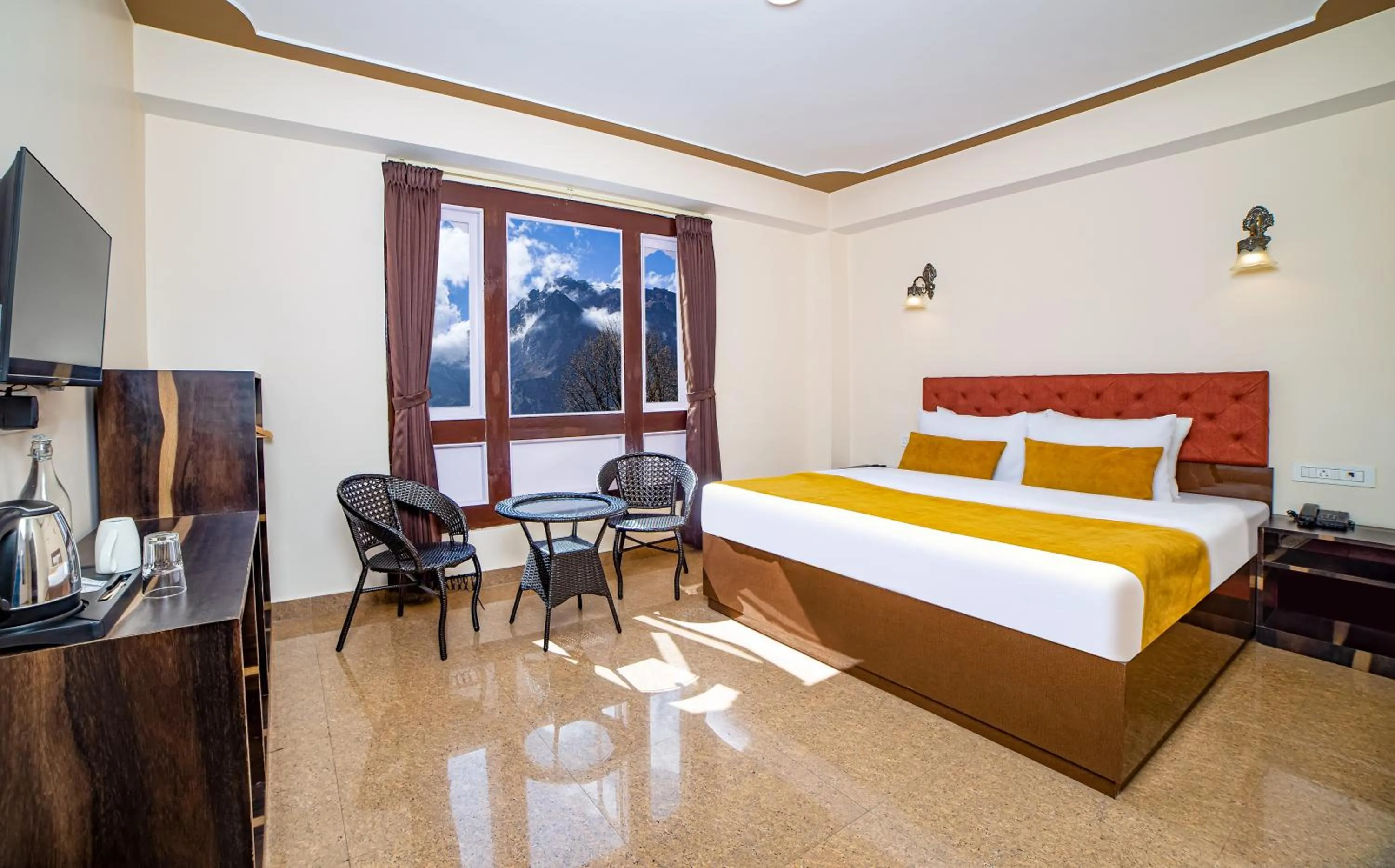 Bedroom, Bed in Sumitel Sonam Lachung