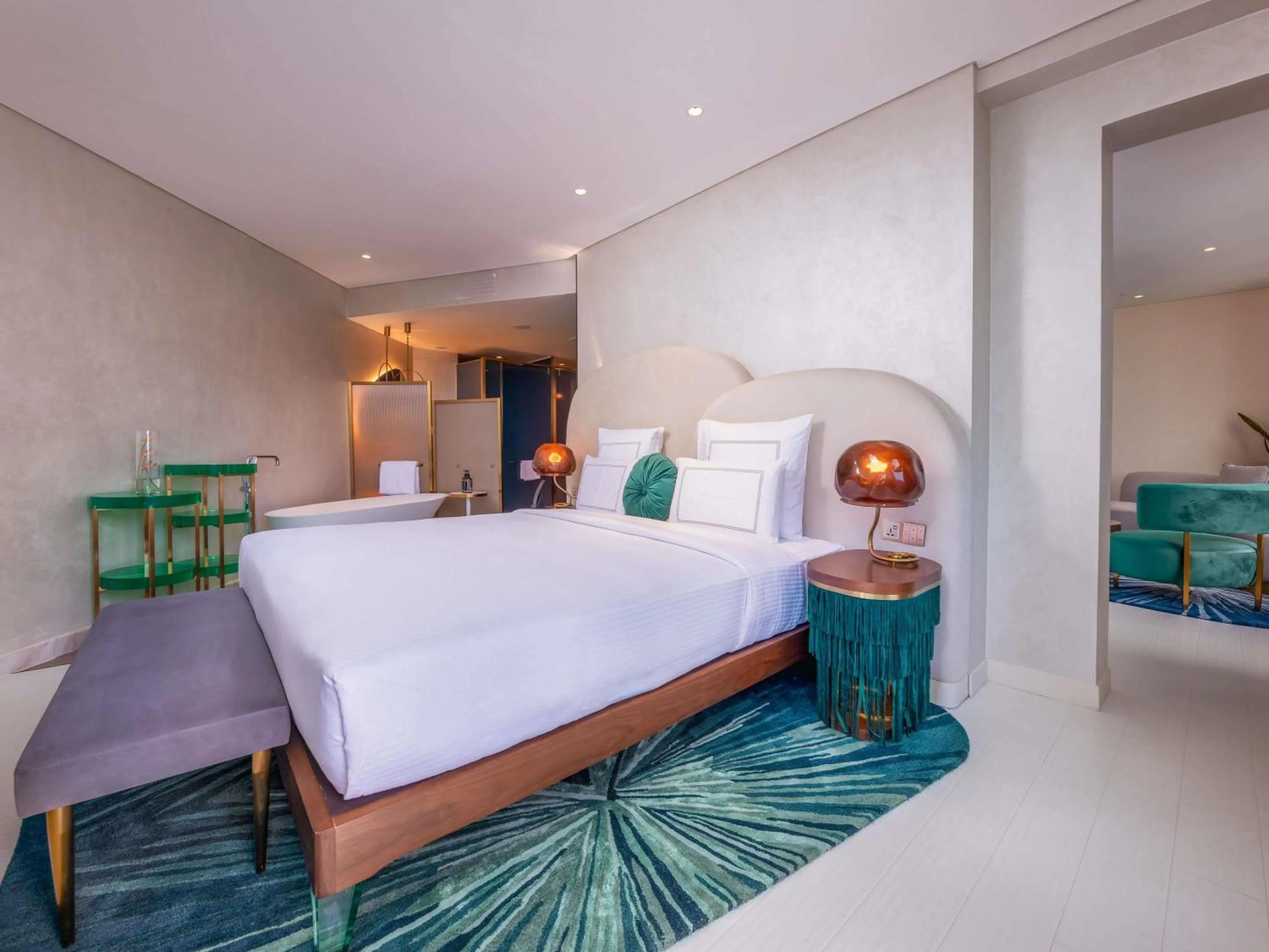 Bedroom, Bed in Gem Forest Hotel Nairobi - MGallery Collection