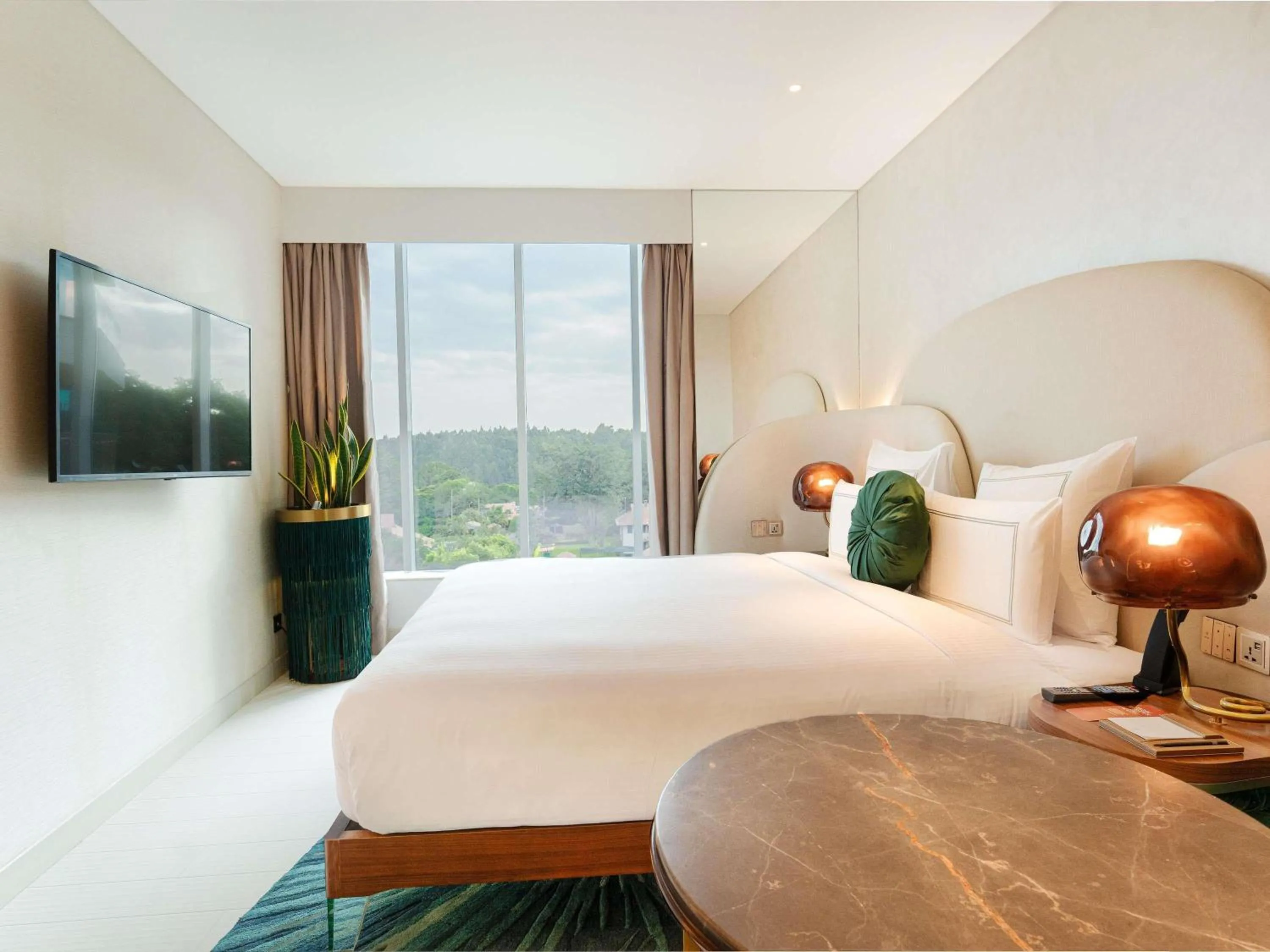 Bedroom, Bed in Gem Forest Hotel Nairobi - MGallery Collection