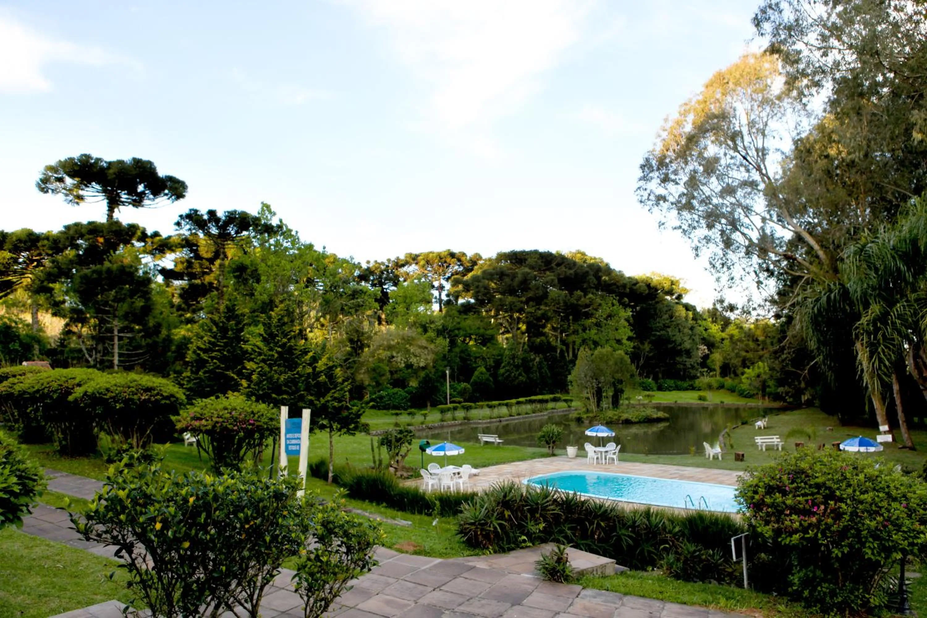 Swimming pool in Verona Parque Hotel