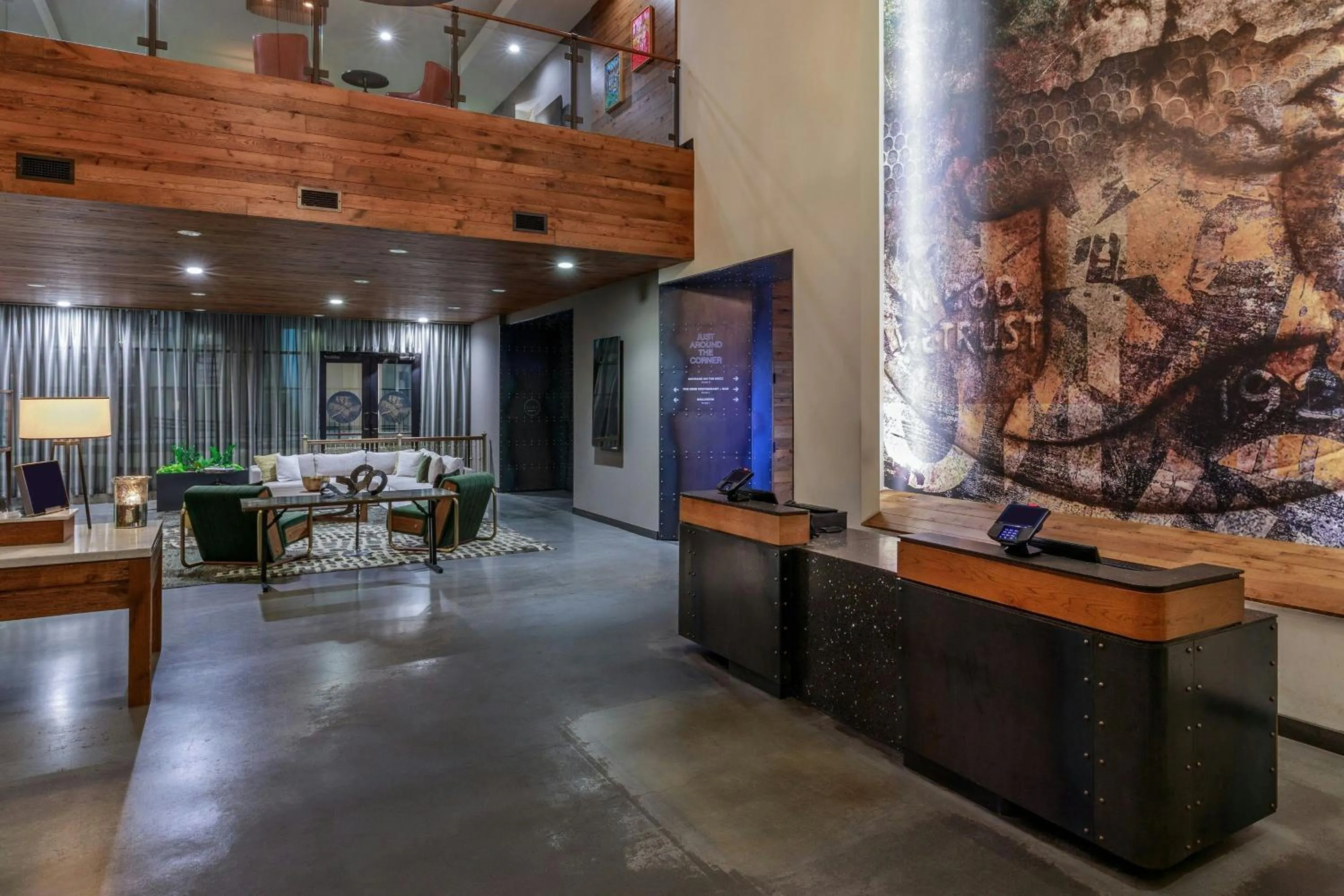 Lobby or reception in Renaissance Allentown Hotel