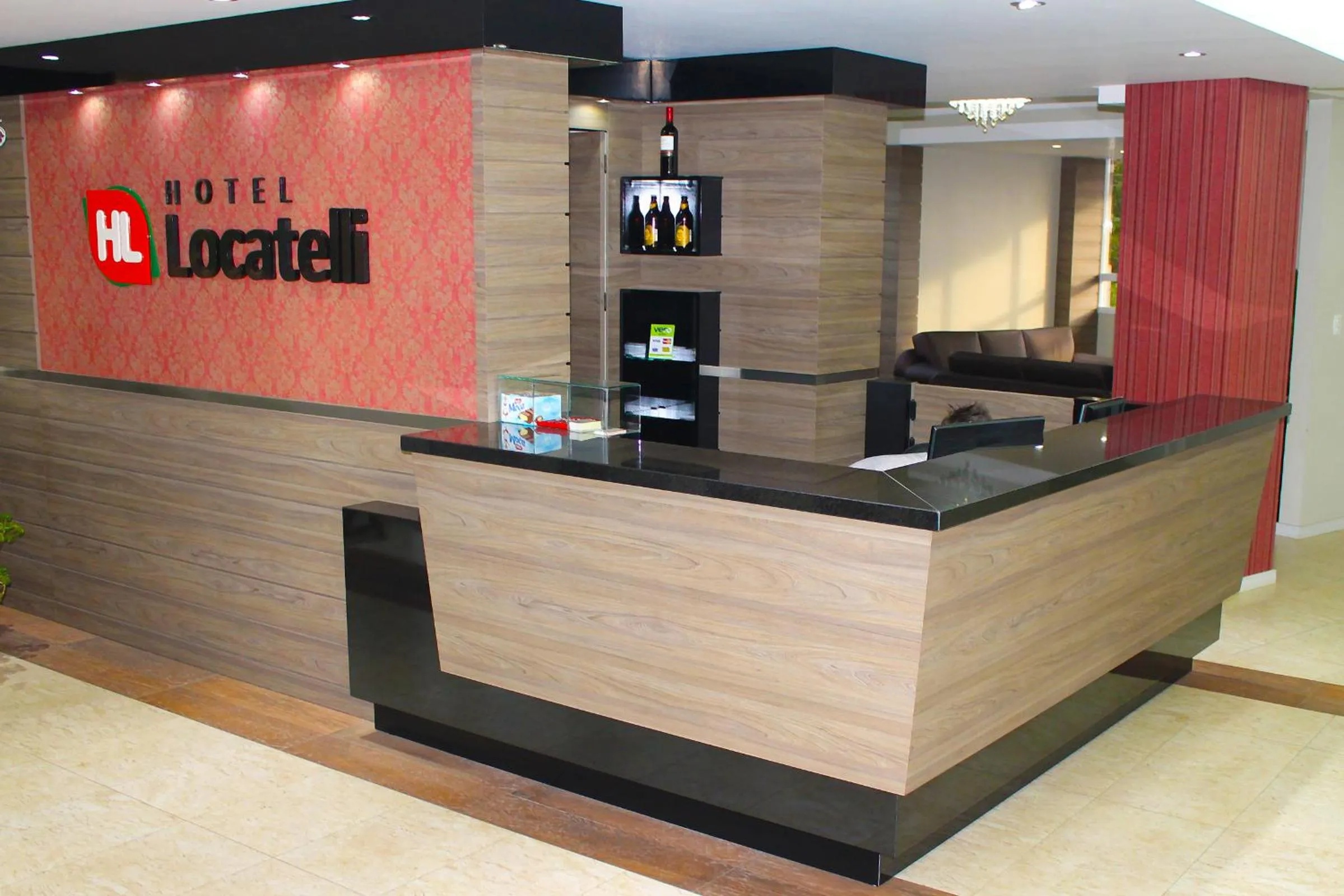 Lobby or reception in Hotel Locatelli