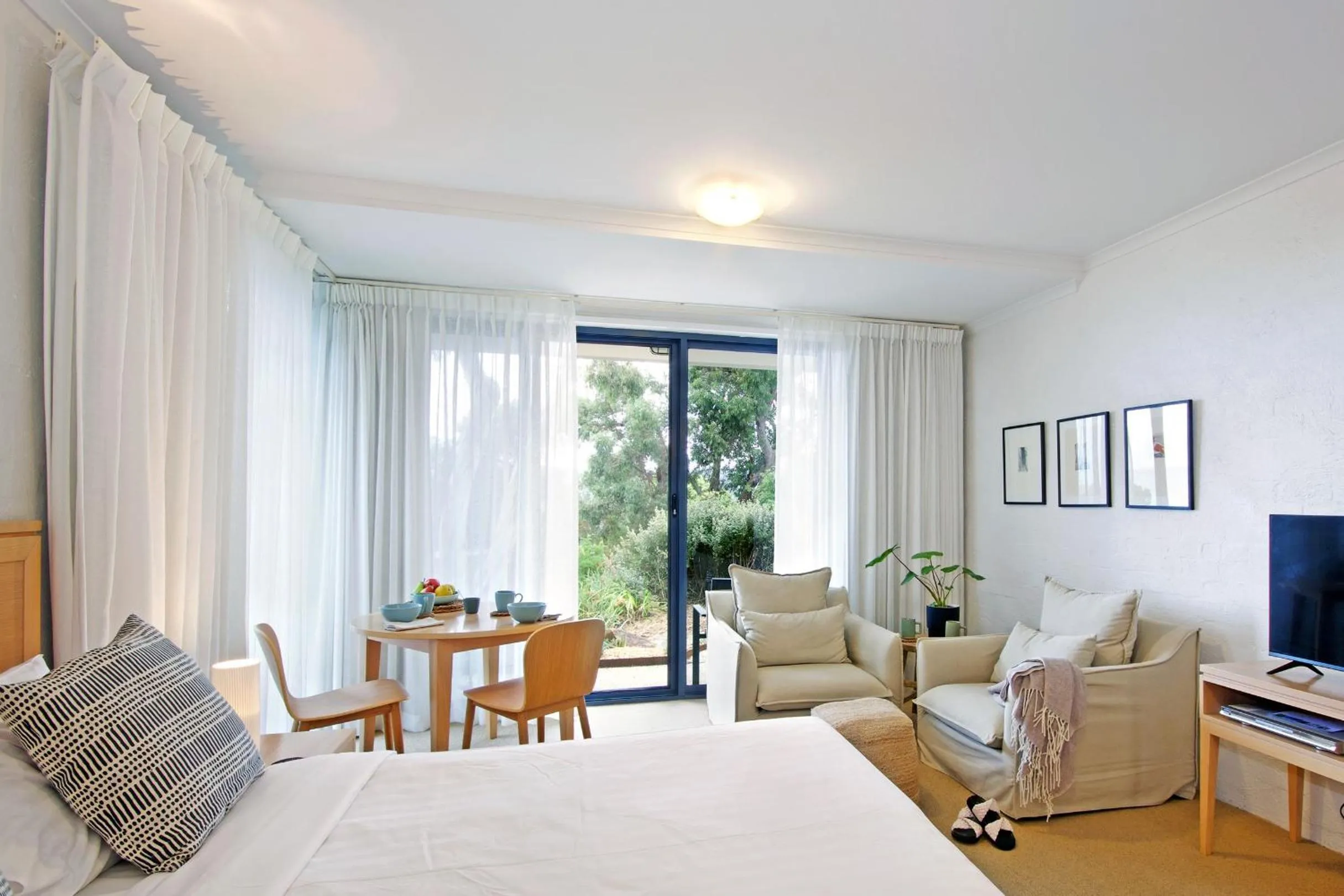 Living room in Lorne Surf Apartments