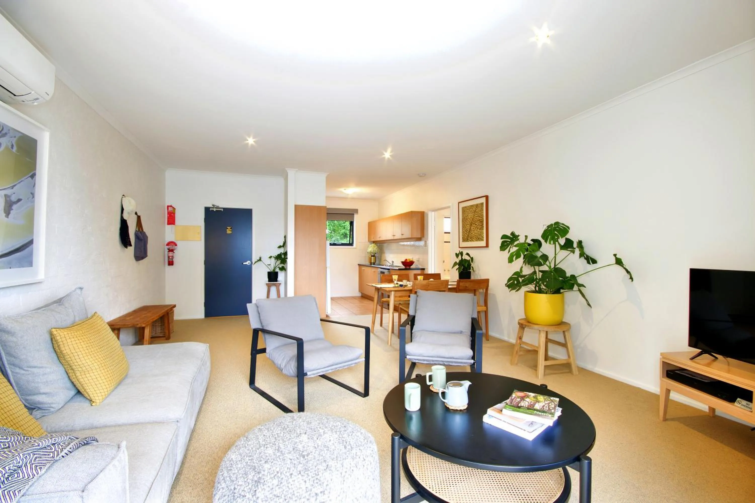 Living room in Lorne Surf Apartments