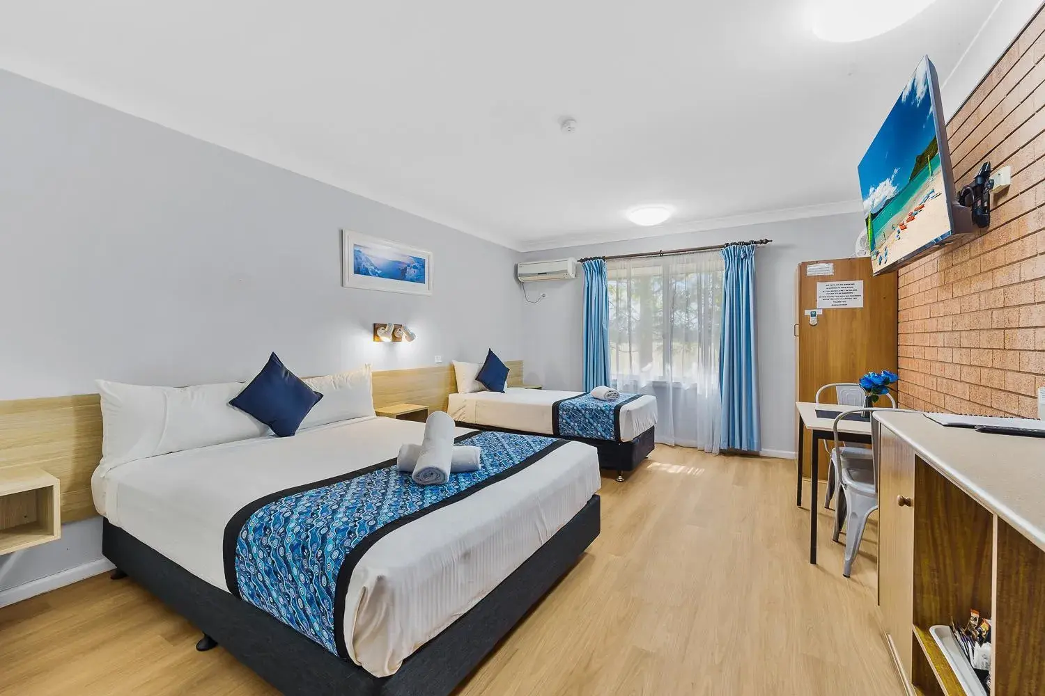 Twin Room in Castlereagh Motor Inn Twin Room in Castlereagh Motor Inn