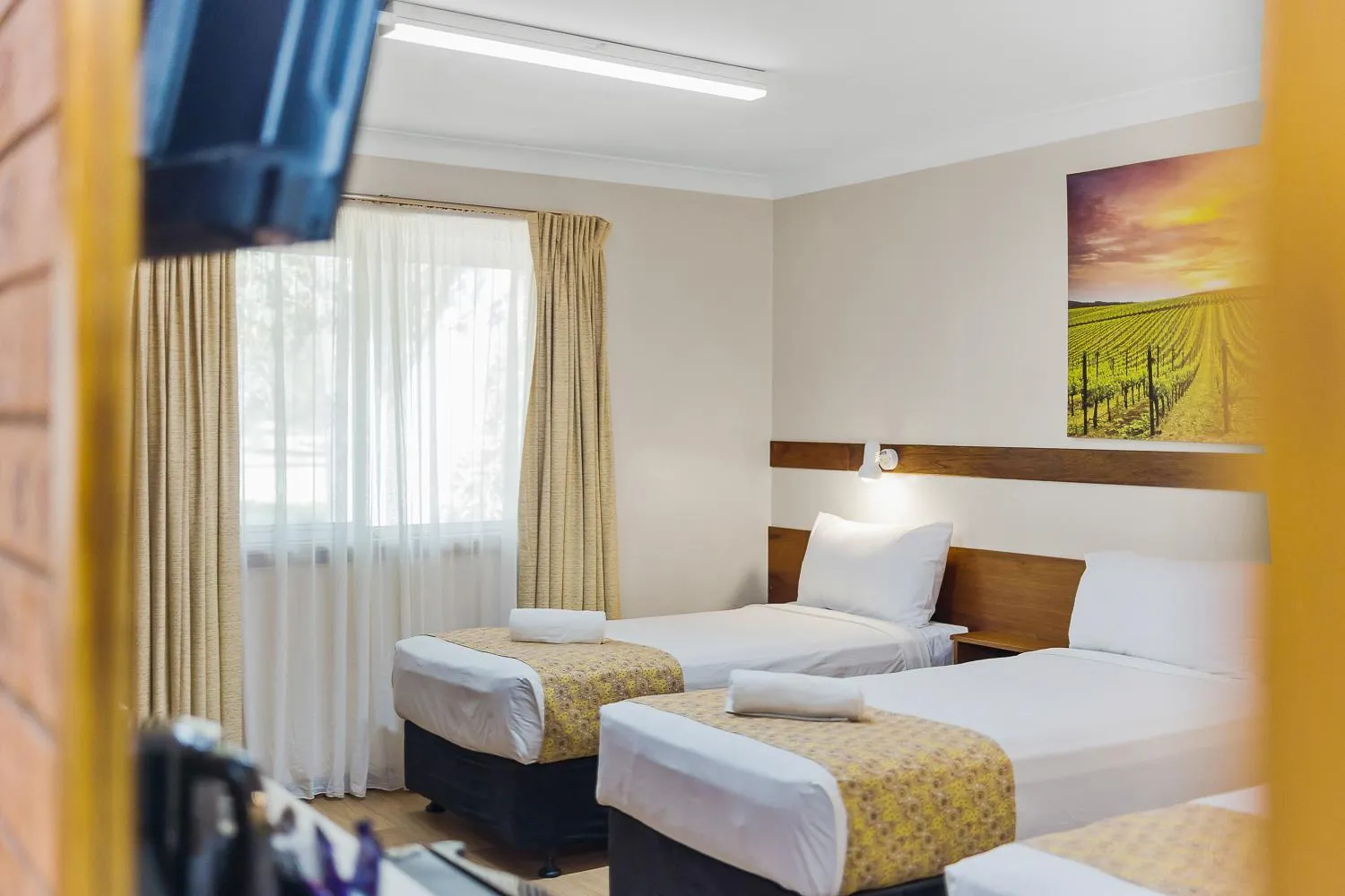 Bed in Castlereagh Motor Inn