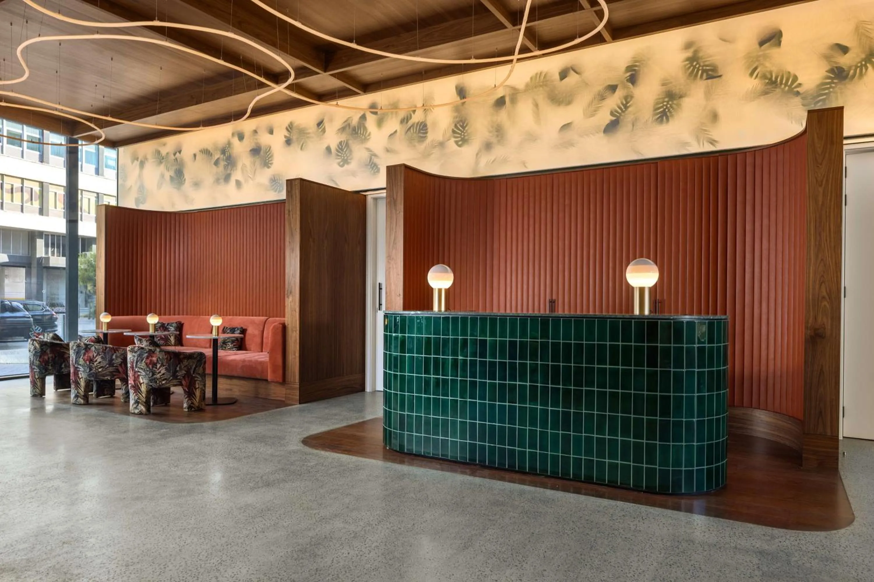 Lobby or reception in DUO Hotel Lisbon, Curio Collection by Hilton
