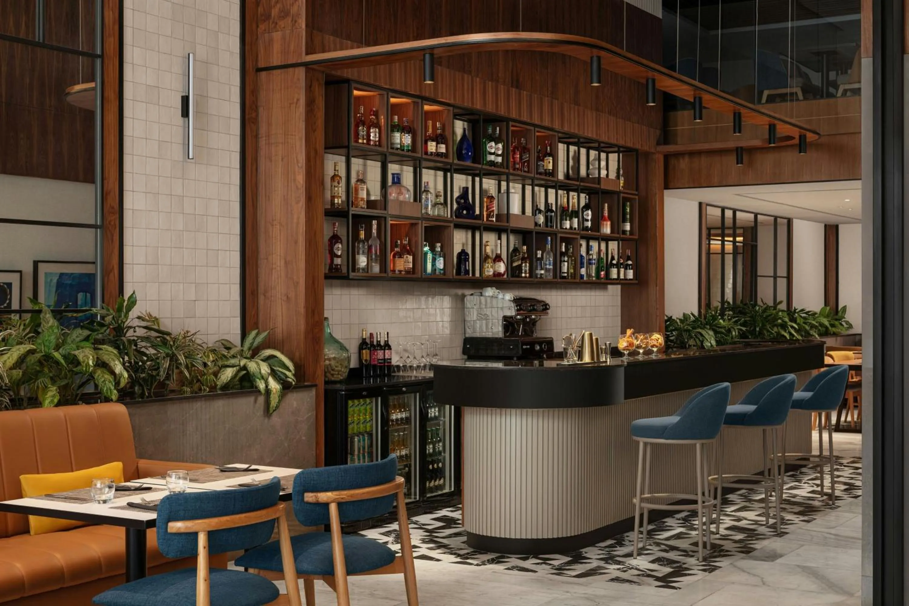 Restaurant/places to eat in Courtyard by Marriott Casablanca Downtown