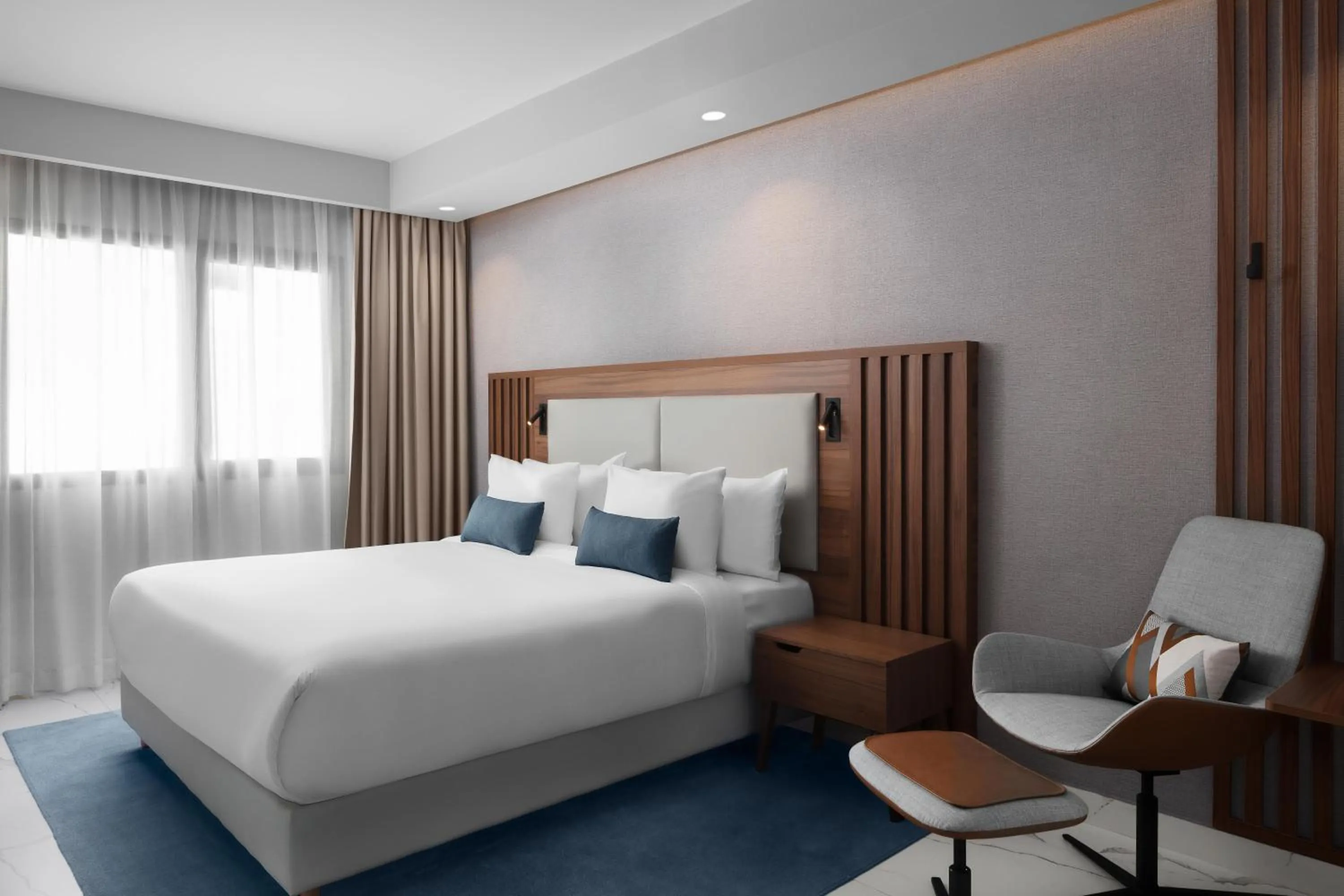 Bed in Courtyard by Marriott Casablanca Downtown