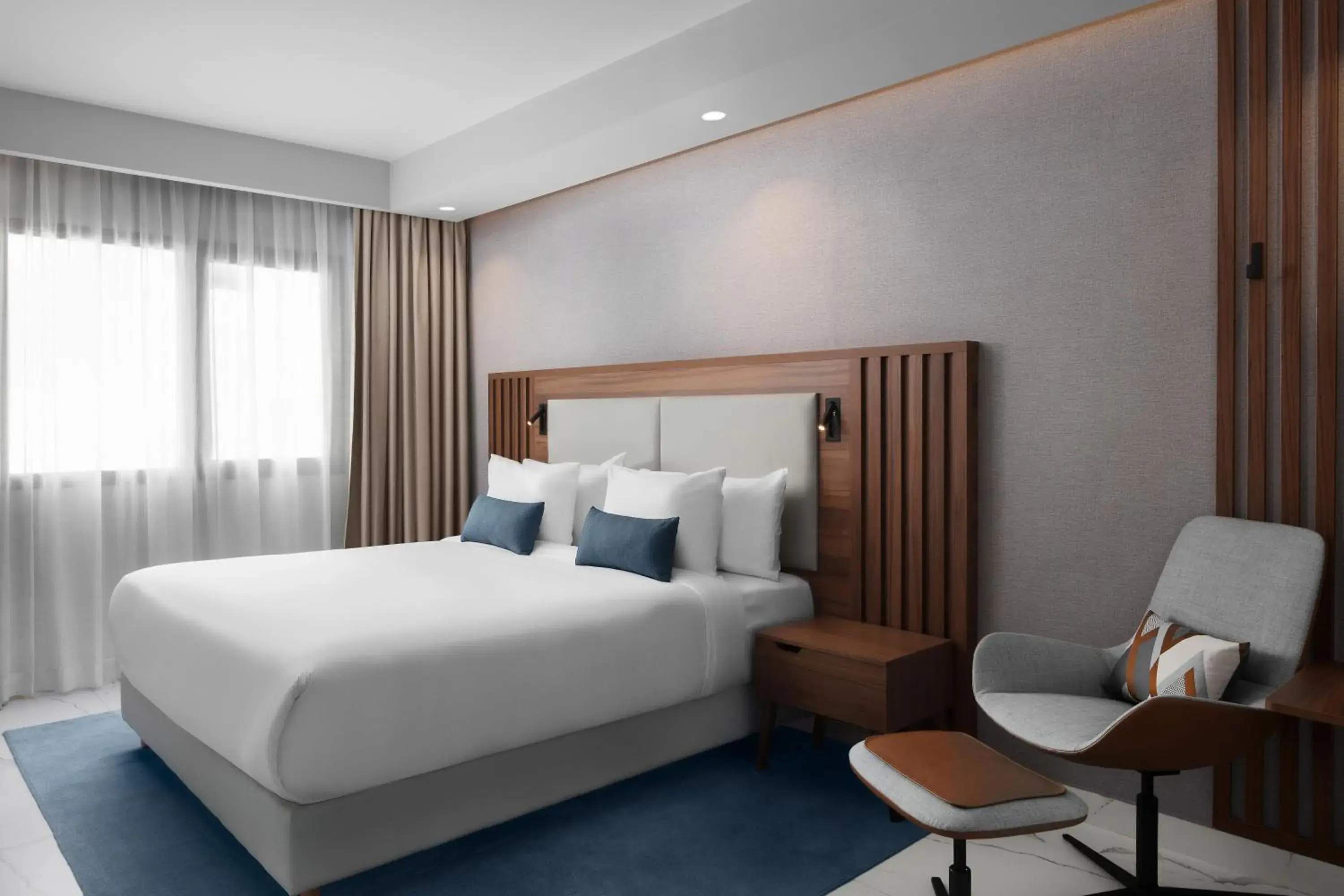 Premium King Room with Terrace and City View in Courtyard by Marriott Casablanca Downtown Premium King Room with Terrace and City View in Courtyard by Marriott Casablanca Downtown