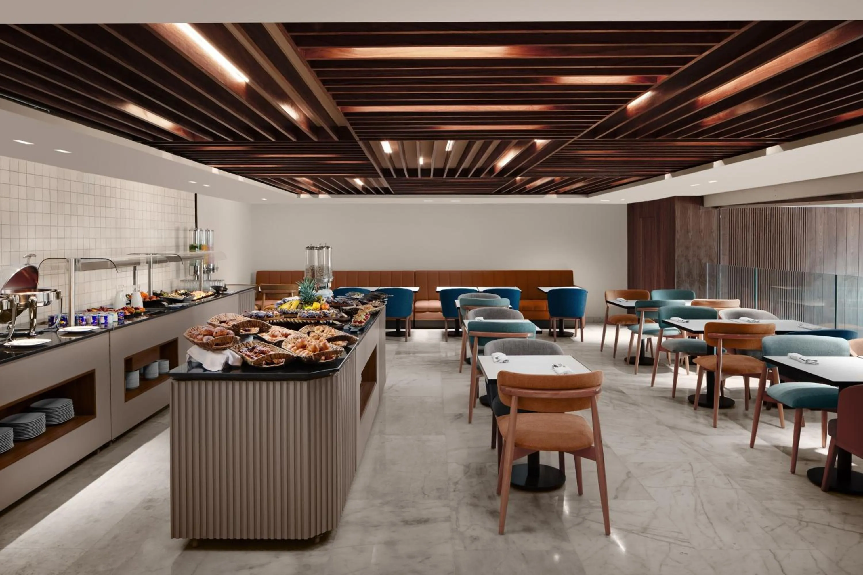 Breakfast in Courtyard by Marriott Casablanca Downtown