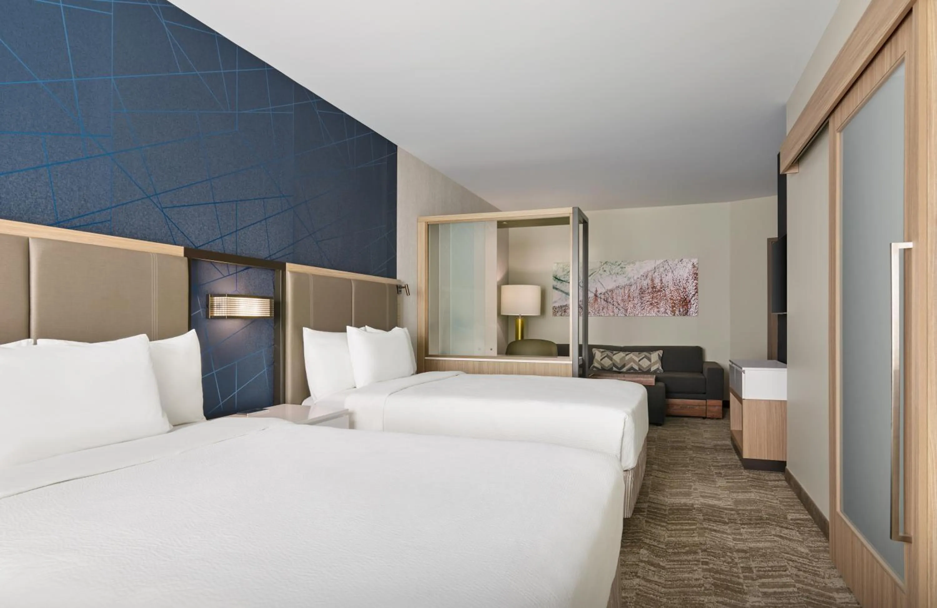 Bedroom, Bed in SpringHill Suites by Marriott Avon Vail Valley